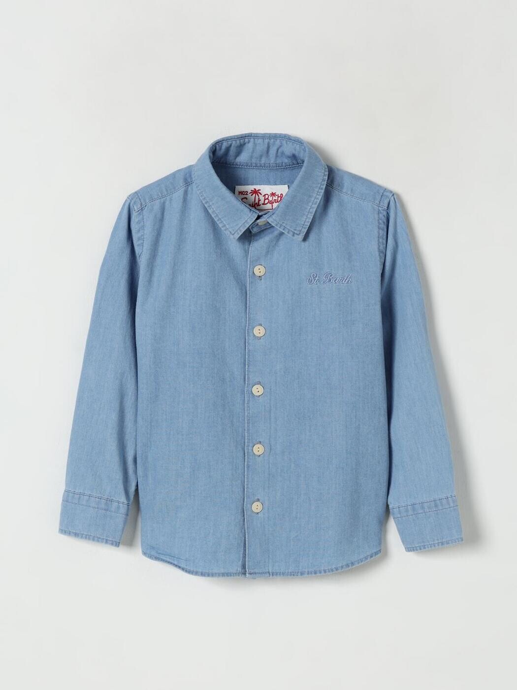 エムシーツーセイントバース MC2 SAINT BARTH ティーシャツ ボーイズ 青碧 Casual shirts AGN0001 関税 貨物輸送無料 2025AW gi