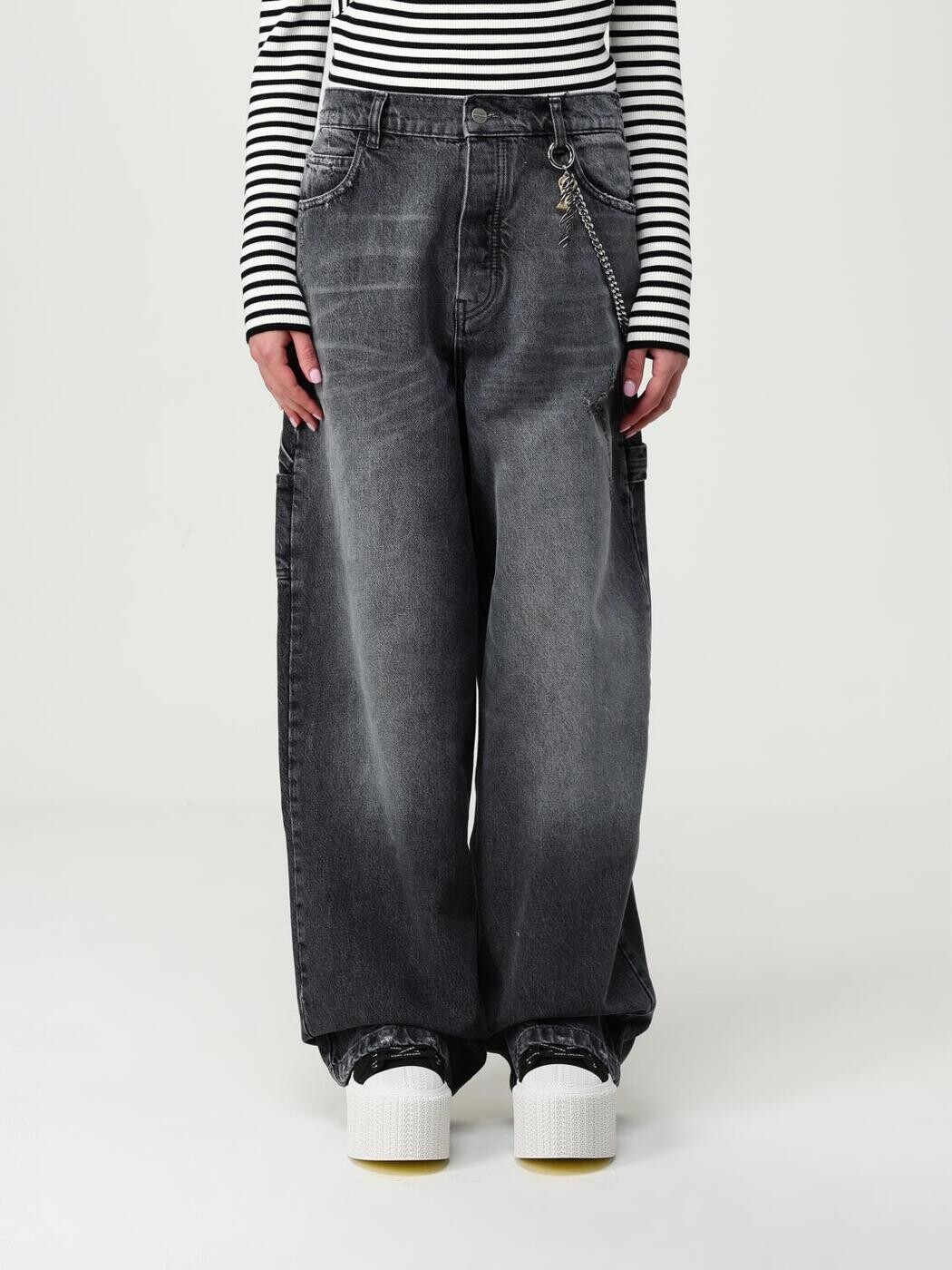 マーク ジェイコブス MARC JACOBS デニム レディース グレー Jeans 2S5RBT003D02 Grey 関税 送料無料 2025AW gi|BRANDSHOP「il Tesoro」