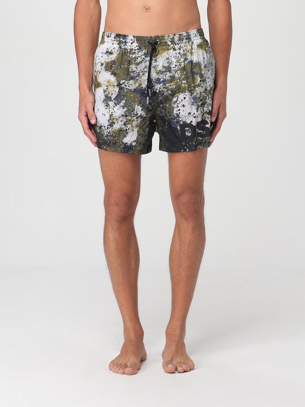 ディースクエアード DSQUARED2 水泳着 スイムウェア メンズ 緑であること Swimwear D7B8P6120 関税 貨物輸送無料 2025SS gi