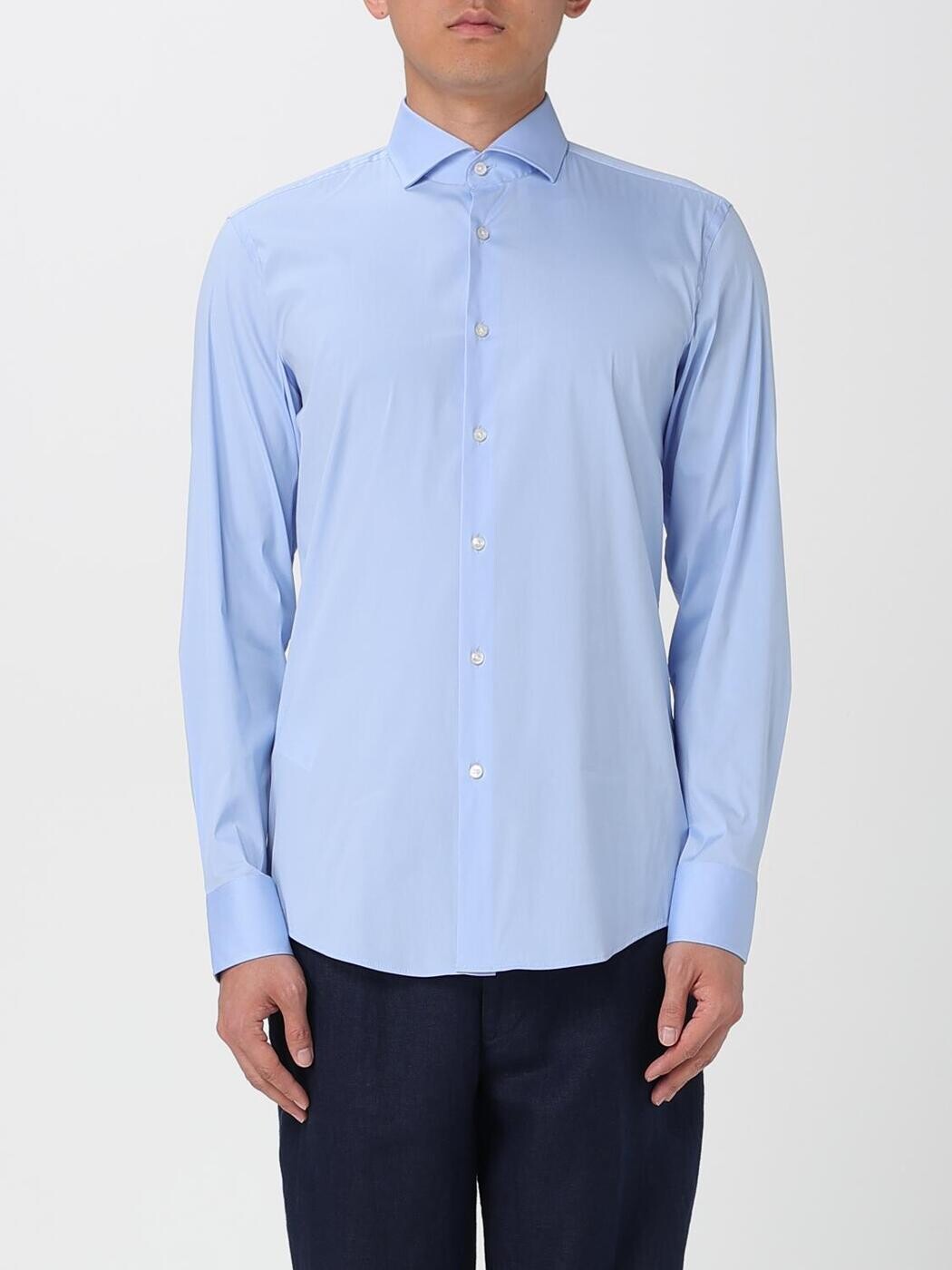 ボス BOSS シャツ メンズ Shirts 50479915 Gnawed Blue 関税 送料無料 2025SS gi|BRANDSHOP「il Tesoro」