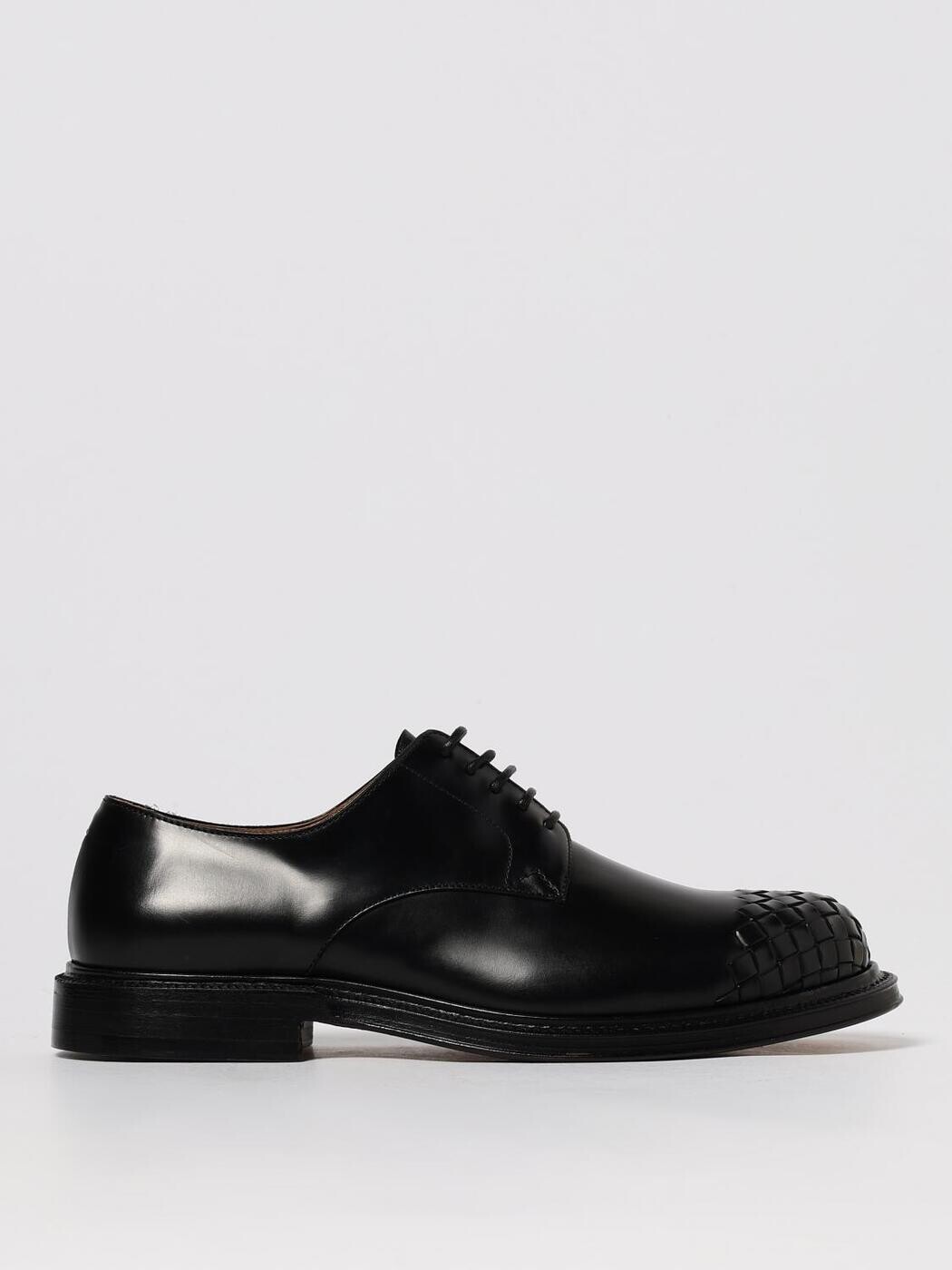 ボッテガ ヴェネタ BOTTEGA VENETA レースアップシューズ 御召しものシューズ メンズ 黒いこと Lace-up Shoes 837736V2WX0 関税 貨物輸送無料 2025AW gi