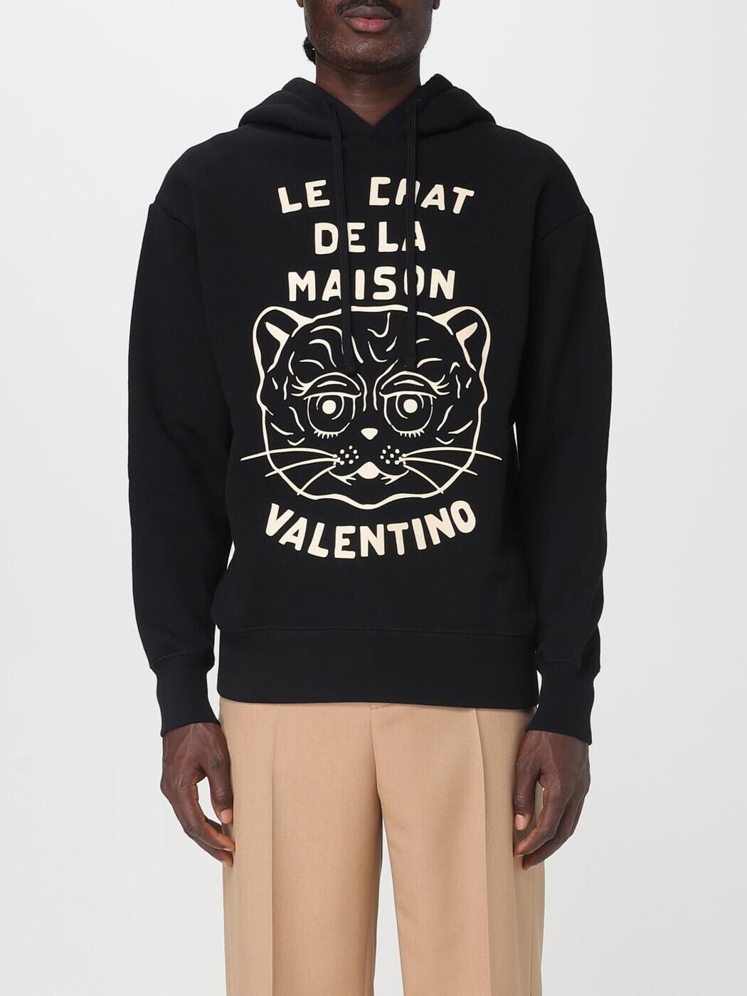 バレンチノ VALENTINO トレーナー 調教師 メンズ 黒いこと Sweatshirts 7V3MF28NB33 関税 貨物輸送無料 2025AW gi