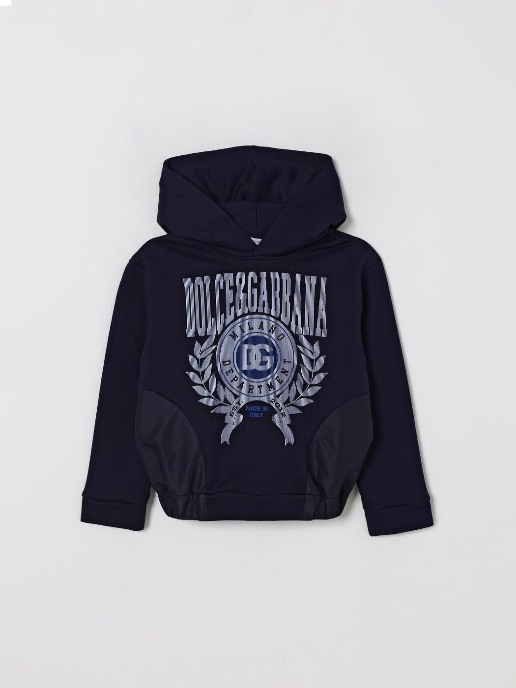ドルチェ＆ガッバーナ DOLCE\u0026GABBANA クルーネックジャンパー 編み物お召しもの ボーイズ 青色 Crew neck jumpers L4JWMCG7PDQ 関税 貨物輸送無料 2025AW gi