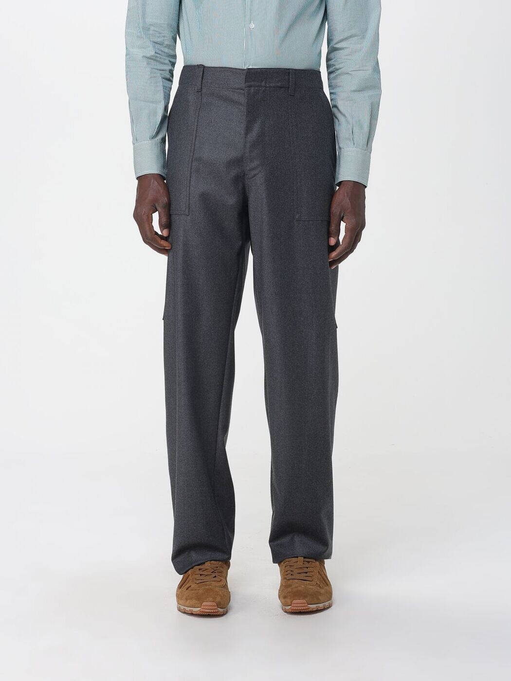 エトロ ETRO ズボン パンツ メンズ グレー Trousers MRED002099TU2K0 Grey 関税 送料無料 2025AW gi|BRANDSHOP「il Tesoro」
