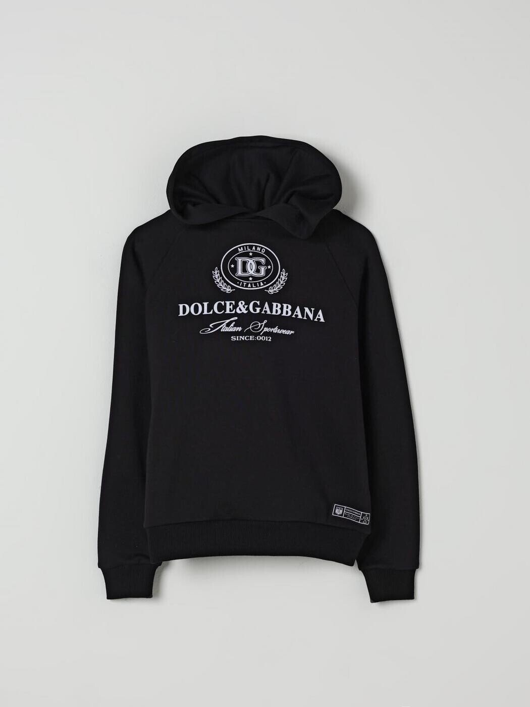 ドルチェ＆ガッバーナ DOLCE\u0026GABBANA クルーネックジャンパー 編み物御召しもの ボーイズ 黒いこと Crew neck jumpers L4JWKZG7N4O 関税 貨物輸送無料 2025AW gi