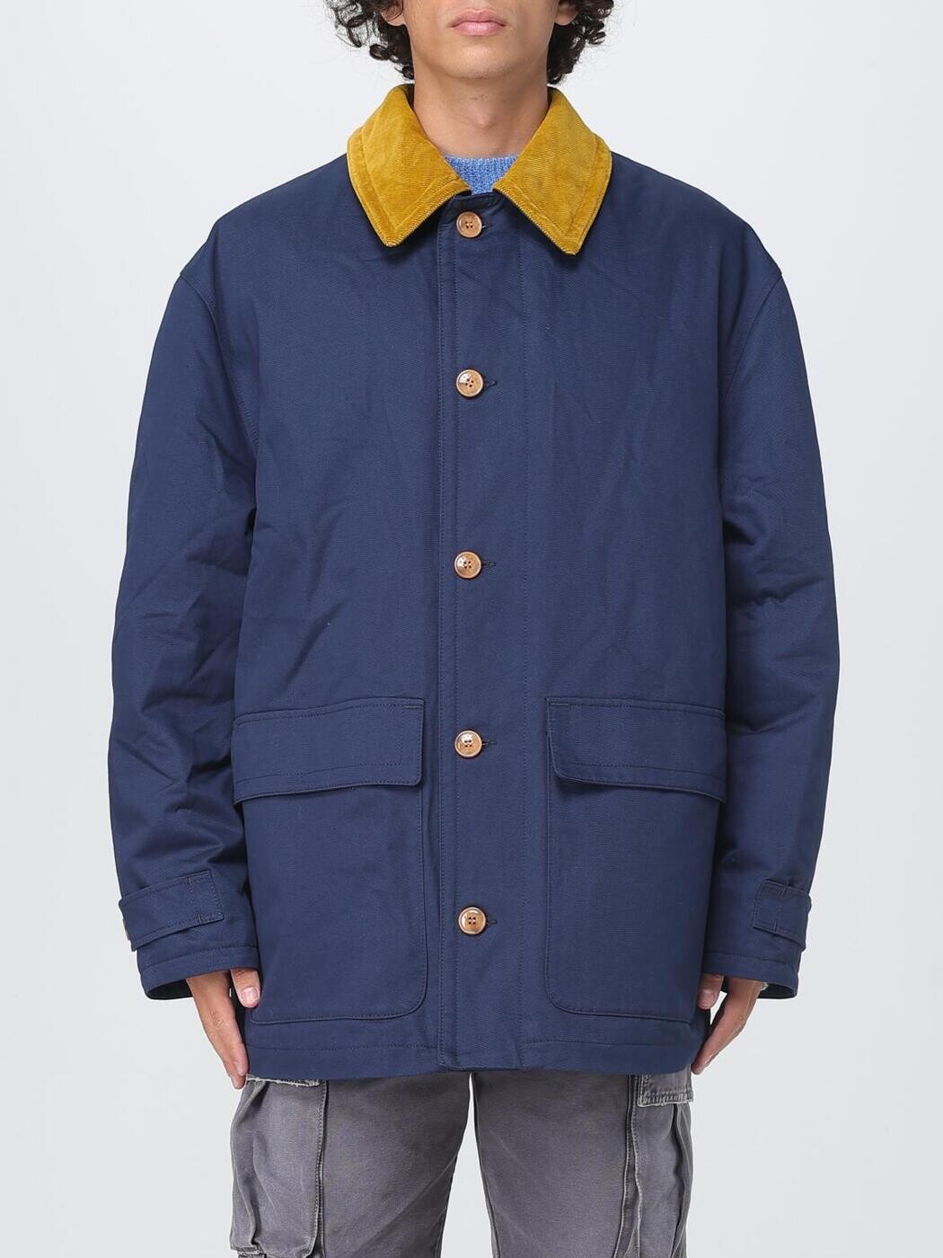 マルニ MARNI 上衣 メンズ 青色 Jackets TUMU0127QXUTC311 関税 貨物輸送無料 2025AW gi コート・ジャケット-メンズファッション