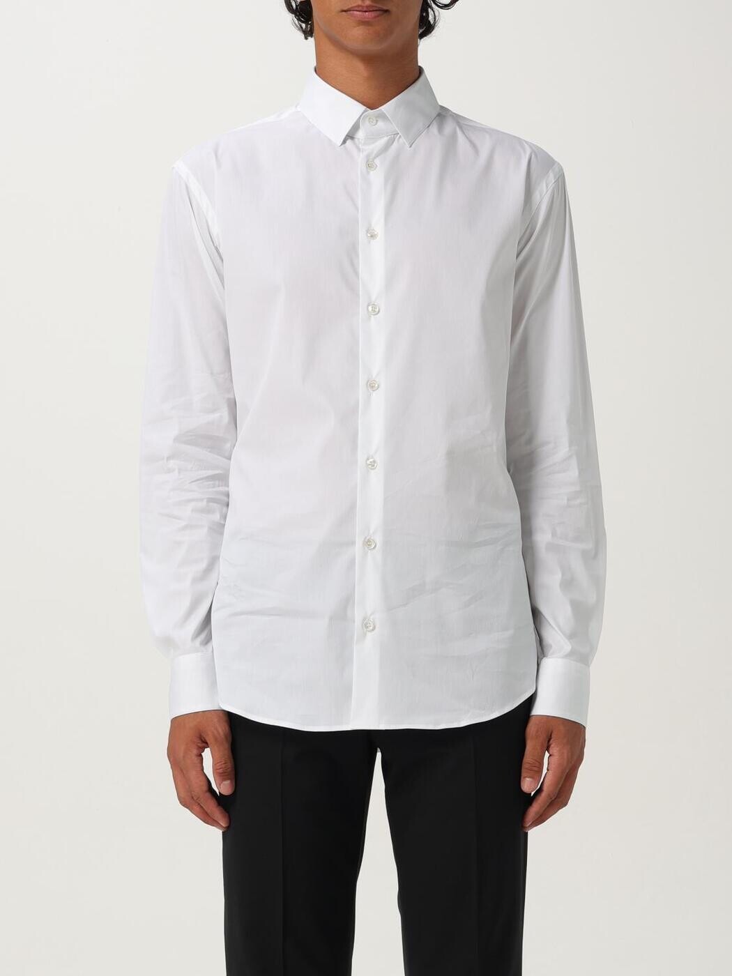 ジョルジオ アルマーニ GIORGIO ARMANI シャツ メンズ ホワイト Shirts GM000056TE11184 White 関税 送料無料 2026SS gi｜BRANDSHOP「il Tesoro」 49,380円