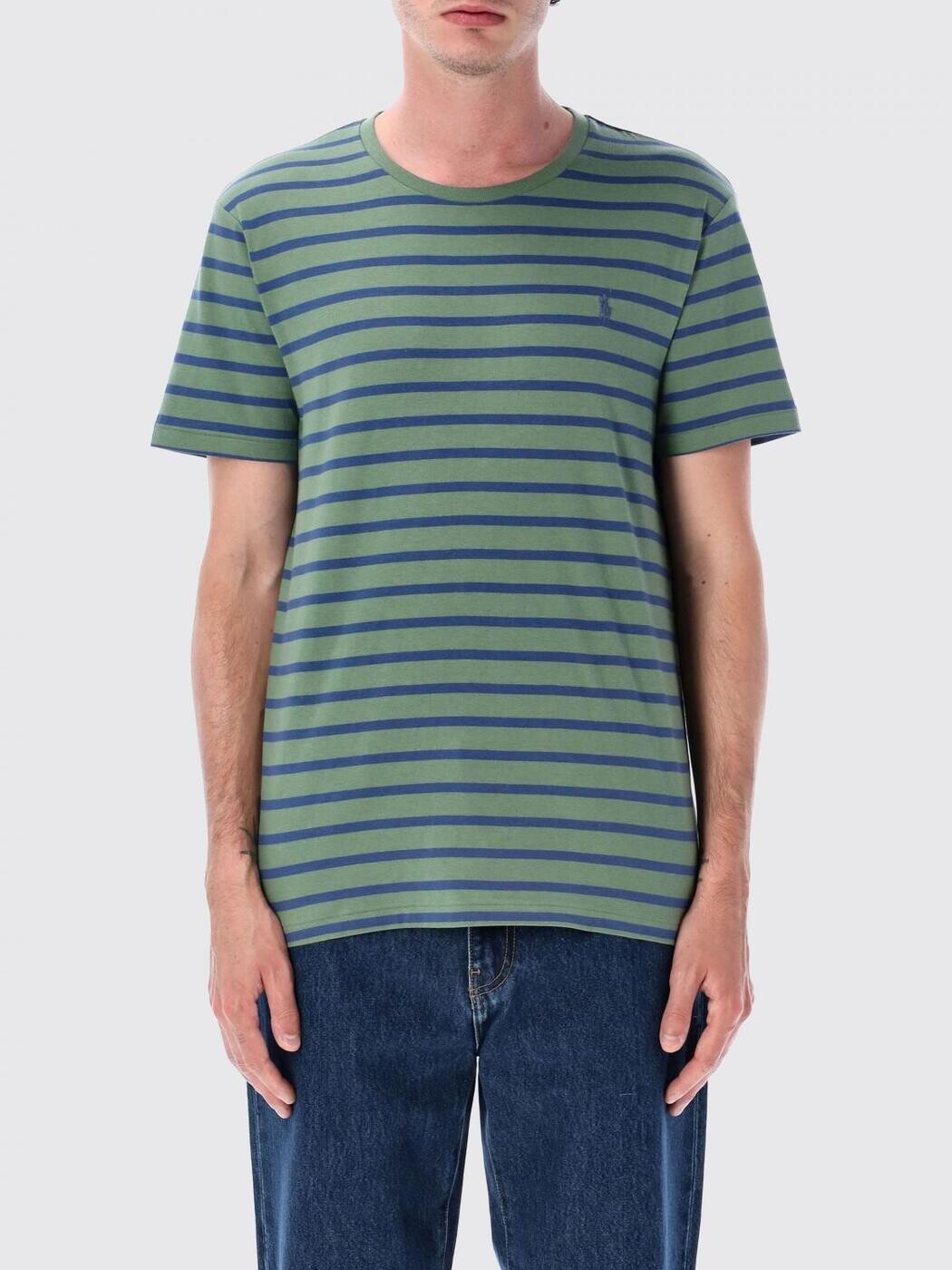 ポロ ラルフ 置き目レン POLO RALPH LAUREN ティーシャツ メンズ T-shirts 710938134 関税 貨物輸送無料 2025AW gi Tシャツ・カットソー-トップス-メンズファッション