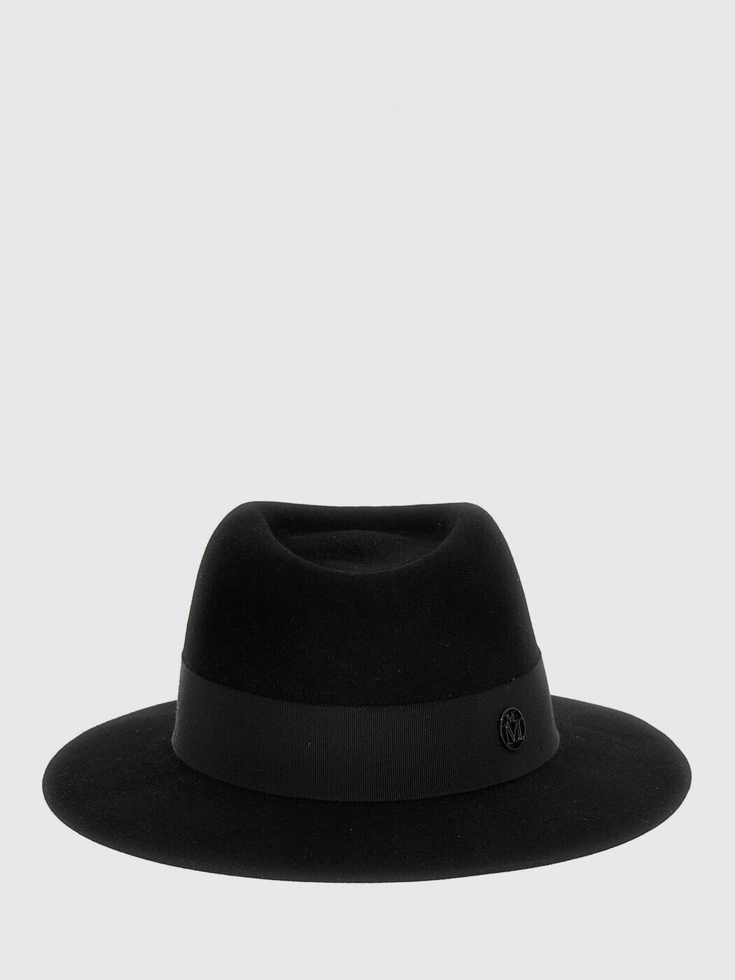 棲み家 ミッシェル MAISON MICHEL かぶり笠 かぶり笠 レディース 黒いこと Hats 1003001001 関税 貨物輸送無料 2025AW gi