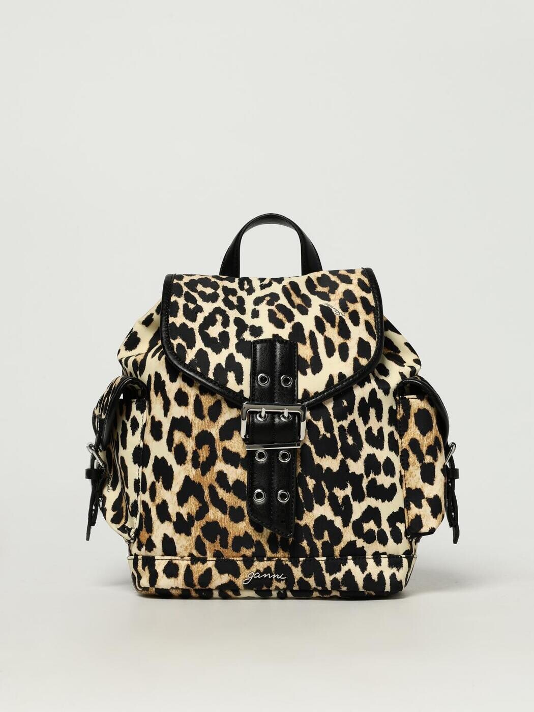 ガニー GANNI 背嚢 うしろ側容器に並べる レディース マルチ色つや Backpacks and bum bags A6617 関税 貨物輸送無料 2025AW gi