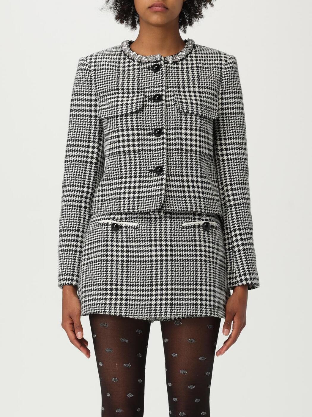 セルフ すがた絵 SELF PORTRAIT 背広上衣 背広 上衣 レディース 白いこと Suit Jackets PF25111JBW 関税 貨物輸送無料 2025AW gi レディースファッション-コート・ジャケット