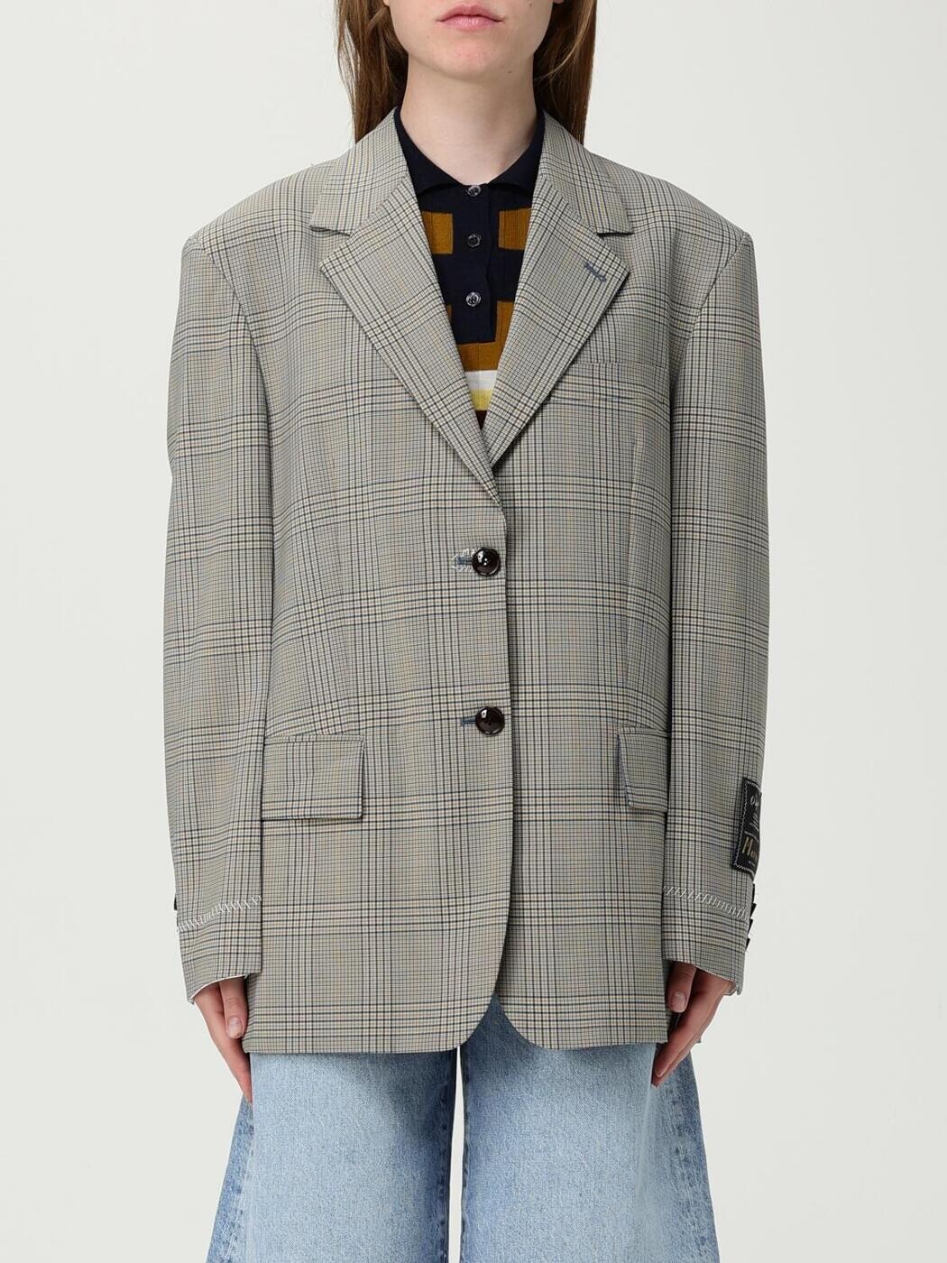 マルニ MARNI スーツジャケット スーツ ジャケット レディース マルチカラー Suit Jackets GIMA0298SUUTP794 Multicolor 関税 送料無料 2025AW gi｜BRANDSHOP「il Tesoro」