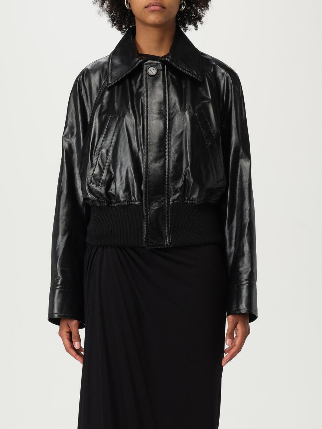 ボッテガ ヴェネタ BOTTEGA VENETA 背広上衣 背広 上衣 レディース 黒いこと Suit Jackets 835298V5AC0 関税 貨物輸送無料 2025AW gi