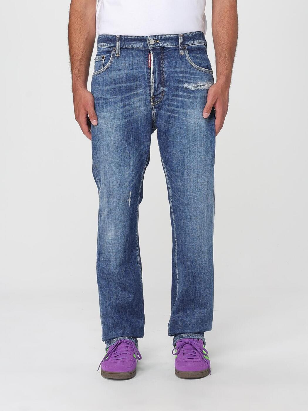 ディースクエアード DSQUARED2 デニム メンズ ブルー Jeans S74LB1738D30010 Blue 関税 送料無料 2025AW gi|BRANDSHOP「il Tesoro」