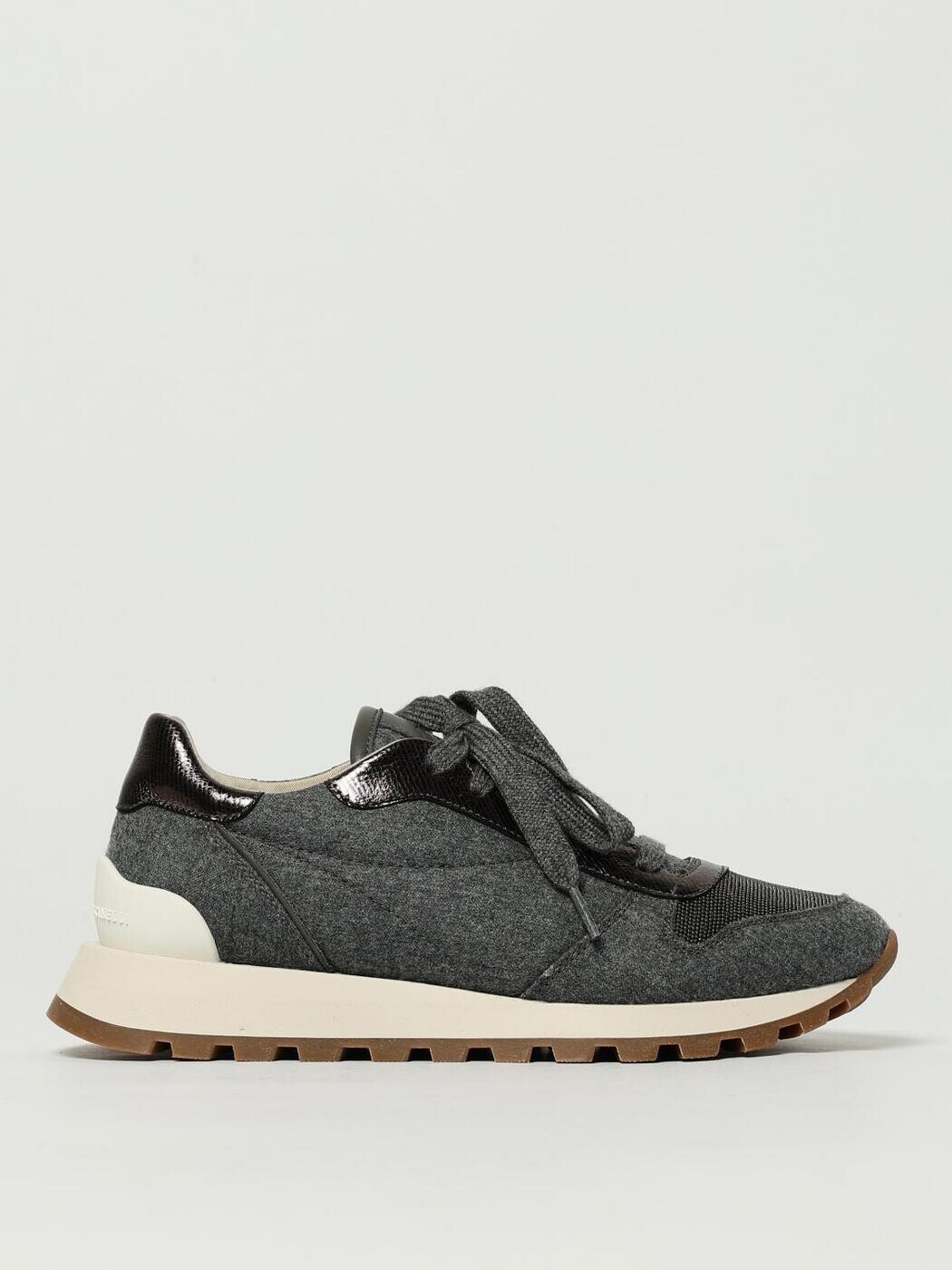 ブルネロクチネリ BRUNELLO CUCINELLI スニーカー レディース グレー Sneakers MZ26G1960 Grey 関税 送料無料 2025AW gi|BRANDSHOP「il Tesoro」