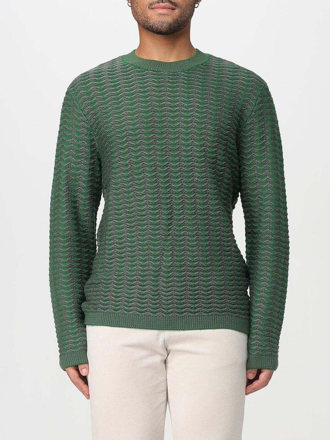 アルマーニ エクスチェンジ ARMANI EXCHANGE セーター ニットウェア メンズ グリーン Knitwear XM001321AF11965 Green 関税 送料無料 2025AW gi｜BRANDSHOP「il Tesoro」