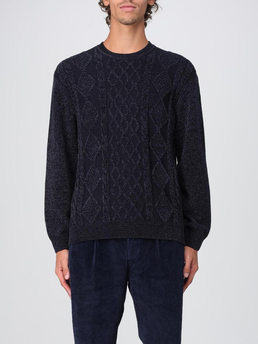 アルマーニ エクスチェンジ ARMANI EXCHANGE セーター ニットウェア メンズ ネイビー Knitwear XM001331AF13776 関税 送料無料 2025AW gi