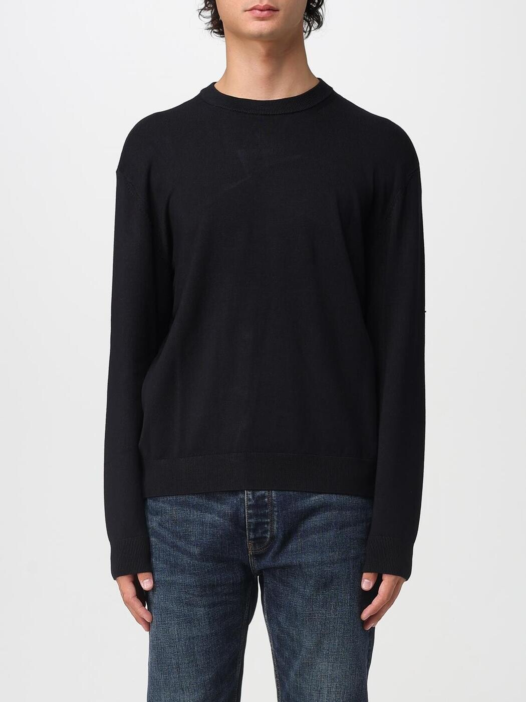 アルマーニ 取り替えっこ ARMANI EXCHANGE スウェーター 編み物御召しもの メンズ 米国海軍 Knitwear XM001278AF10454 関税 貨物輸送無料 2025AW gi