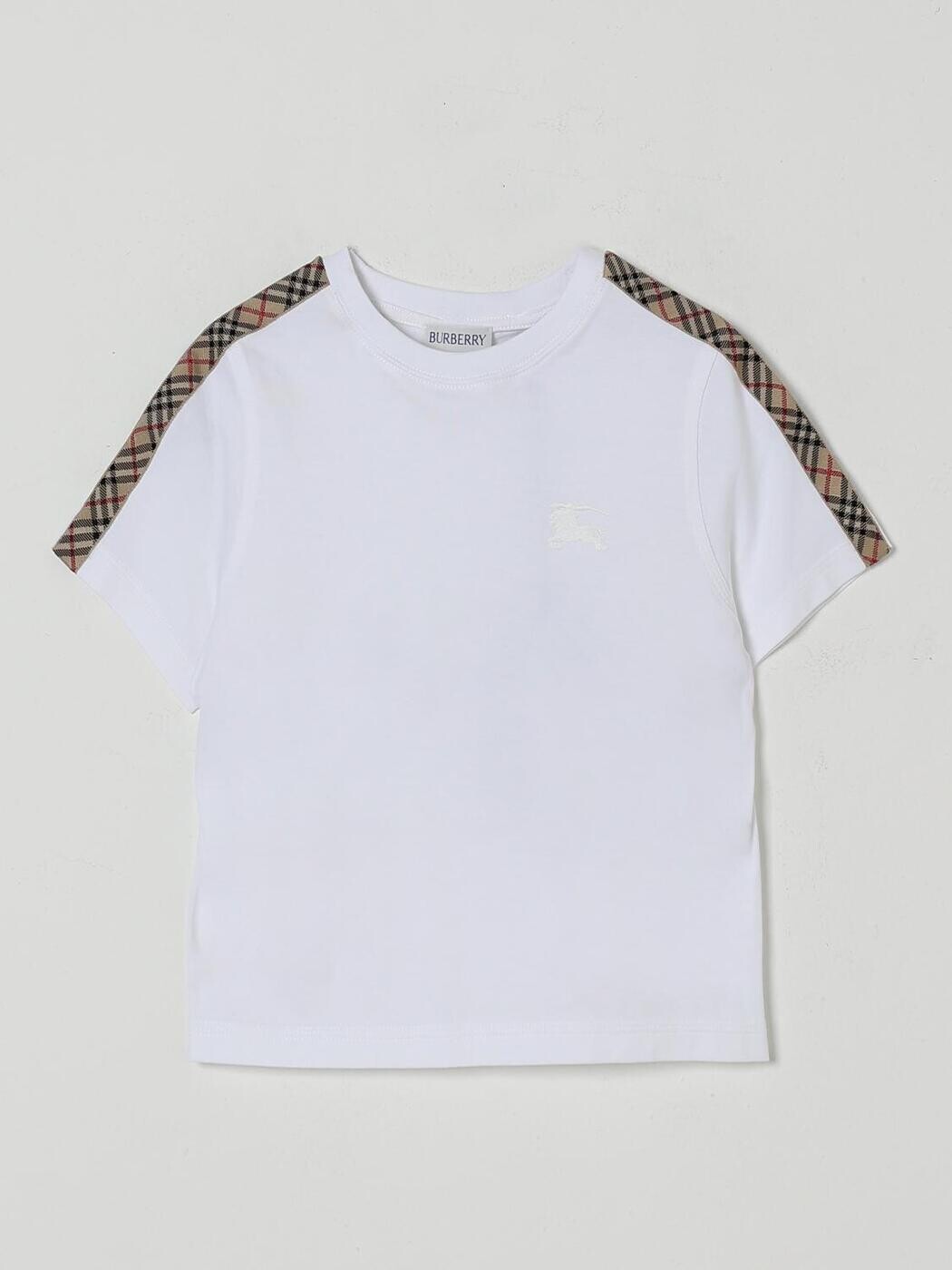 バーバリー BURBERRY ロング衣袂ティーシャツ ティーシャツ ガールズ 白いこと Long sleeve t-shirts 8108049 関税 貨物輸送無料 2026SS gi