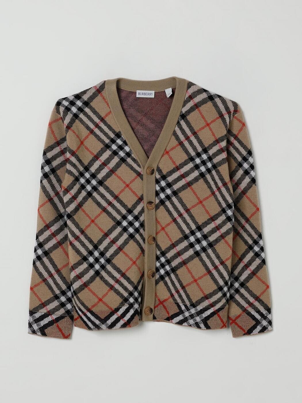 バーバリー BURBERRY クルーネックジャンパー ニットウェア ガールズ ベージュ Crew neck jumpers 8104300 Beige 関税 送料無料 2025AW gi|BRANDSHOP「il Tesoro」