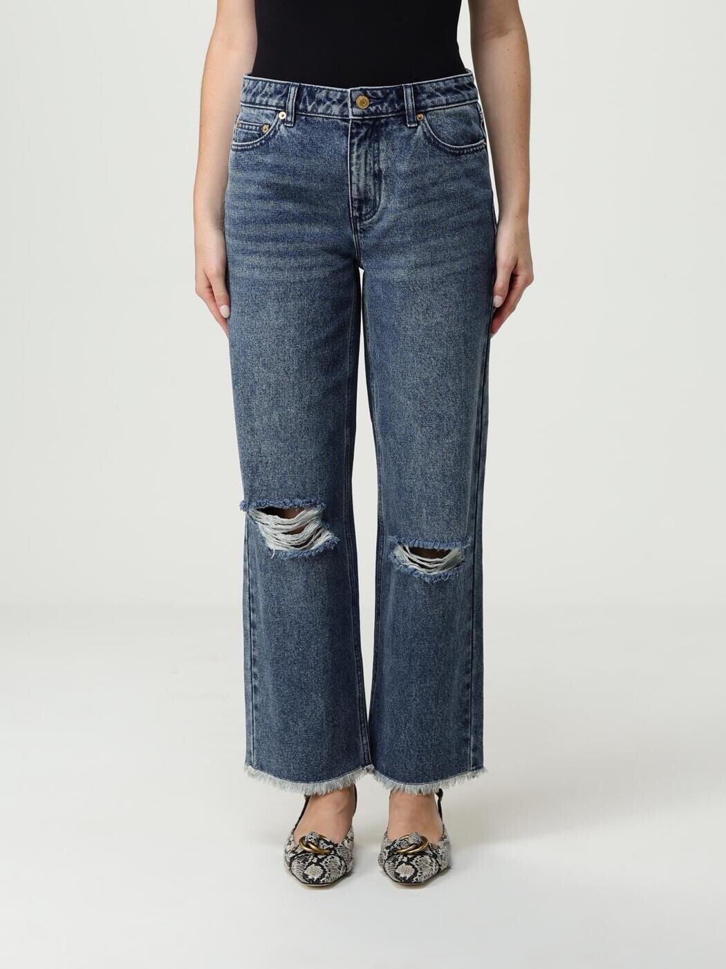 マイケルコース MICHAEL KORS デニム レディース ブルー Jeans MF4905RFAU Denim 関税 送料無料 2025AW gi|BRANDSHOP「il Tesoro」