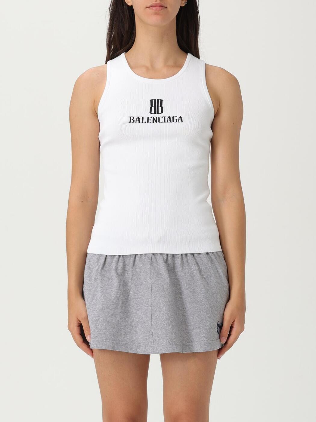 バレンシアガ BALENCIAGA ポロシャツ Tシャツ レディース ホワイト T-shirts and polo shirts 835500T5231 White 関税 送料無料 2025AW gi|BRANDSHOP「il Tesoro」