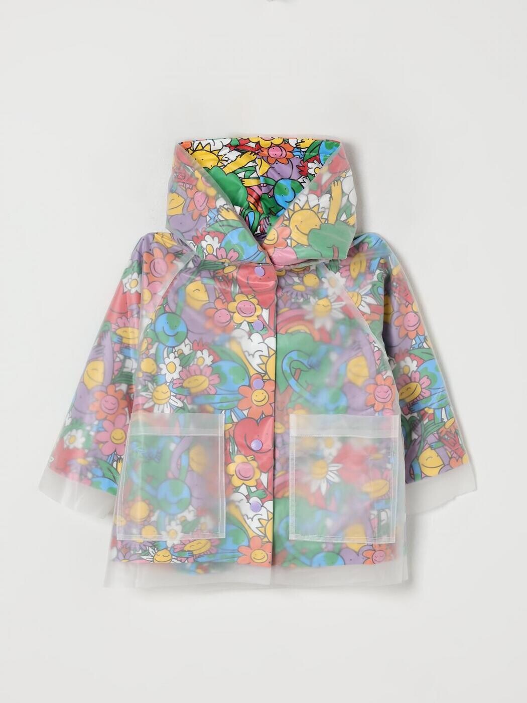 ステラマッカートニー STELLA MCCARTNEY トレンチコート 厚地の外套 ガールズ マルチ色合い Trench coats TX2A40Z3057 関税 貨物輸送無料 2025AW gi