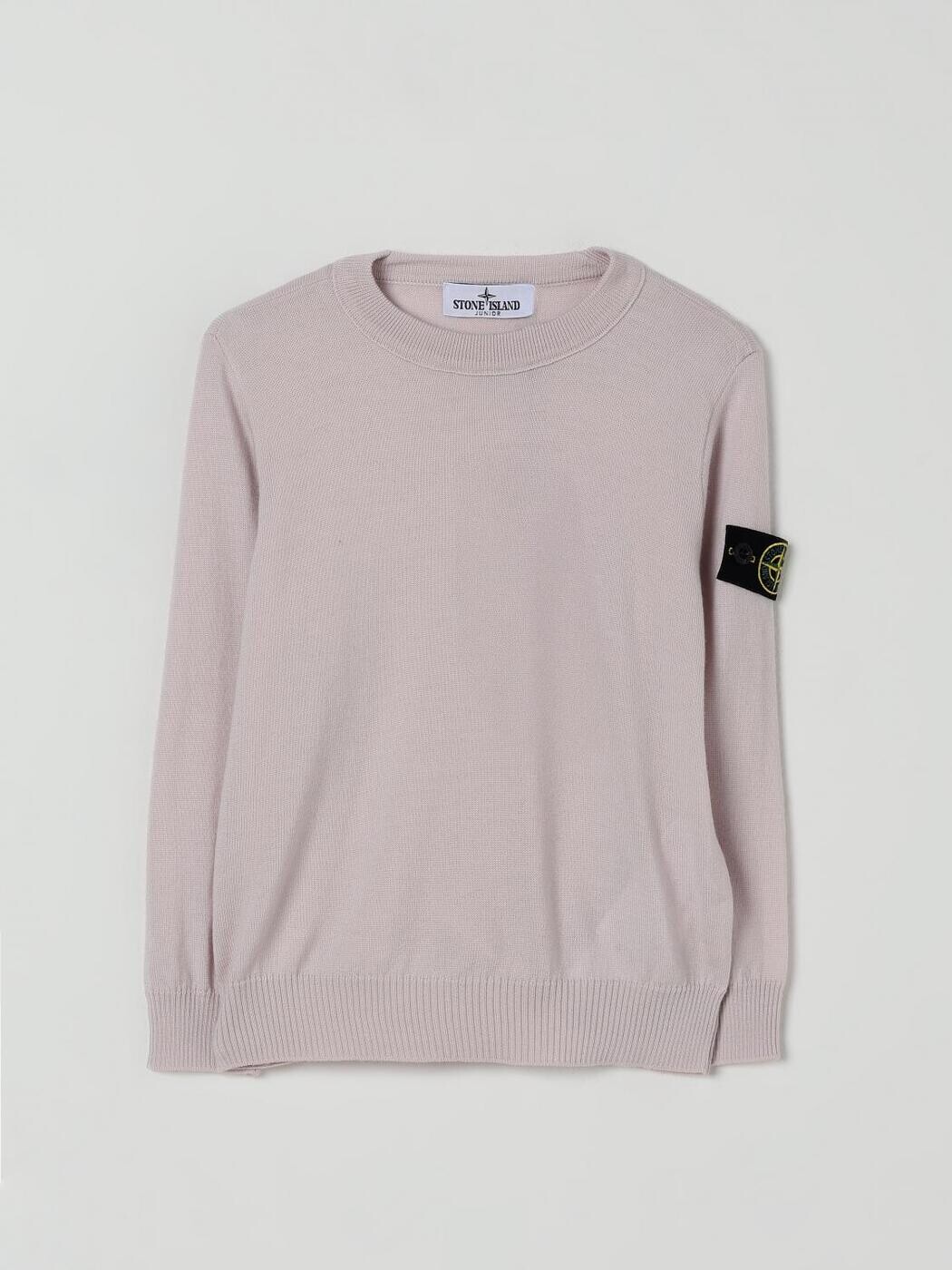 石ころ 島 STONE ISLAND JUNIOR クルーネックジャンパー 編み物御召しもの ボーイズ サクラ色 Crew neck jumpers 5100009S0C04 関税 貨物輸送無料 2025AW gi