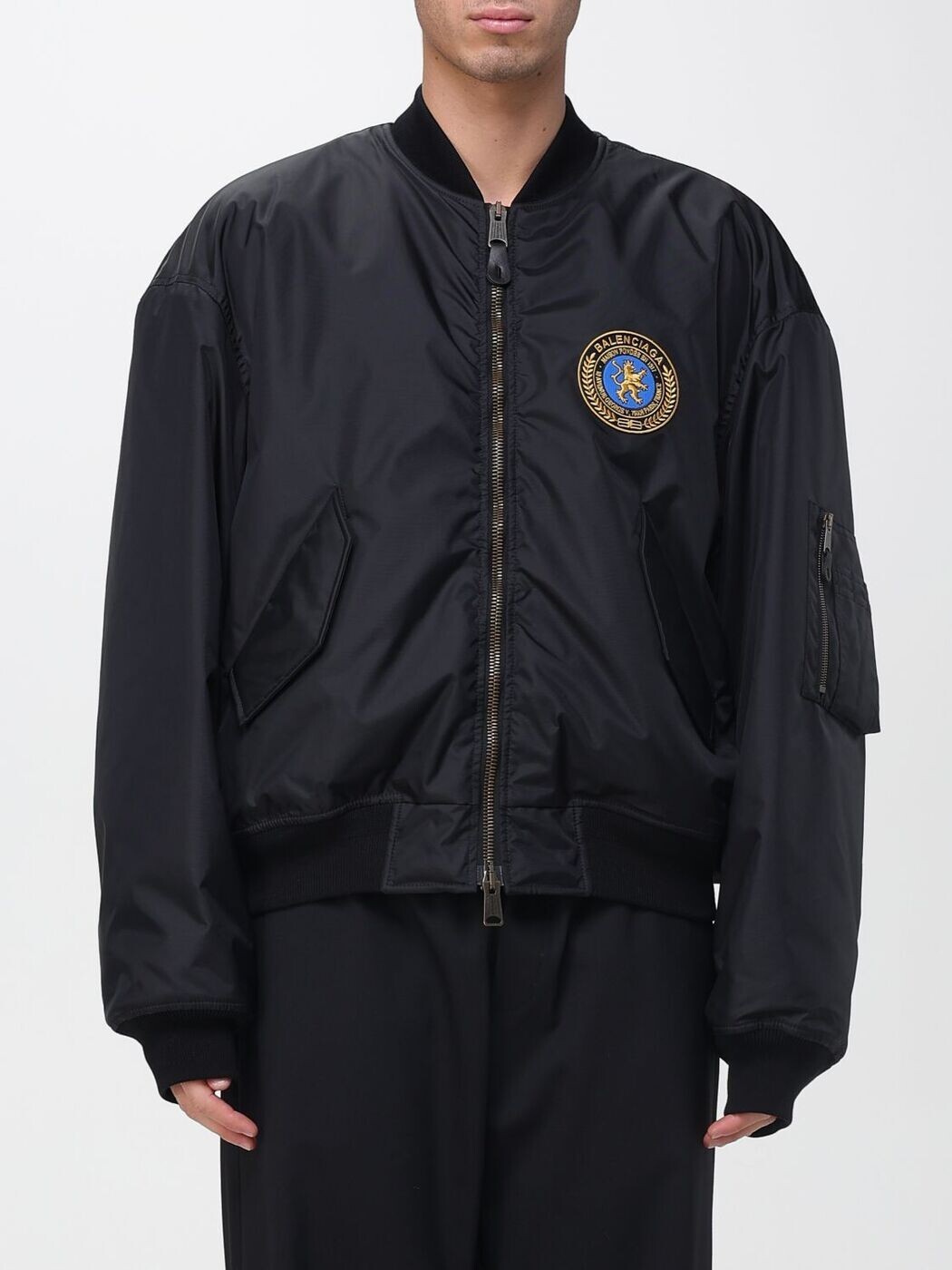 バレンシアガ BALENCIAGA 上衣 メンズ 黒いこと Jackets 839101TOO04 関税 貨物輸送無料 2025AW gi