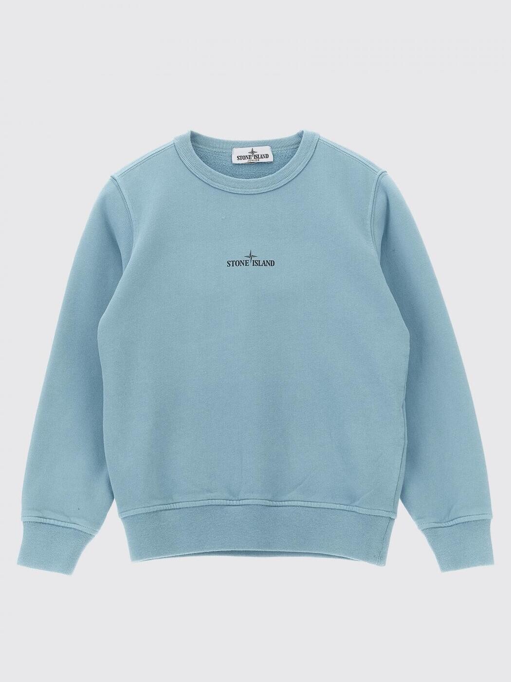 石ころ 島 STONE ISLAND JUNIOR クルーネックジャンパー 編み物御召しもの ボーイズ 青碧 Crew neck jumpers 6100015S0268 関税 貨物輸送無料 2025AW gi