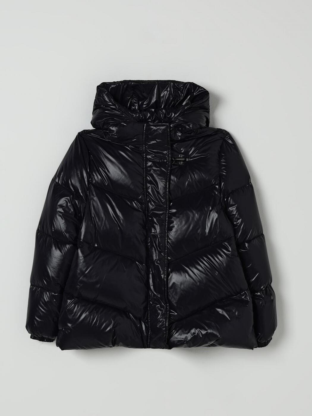 フェイジュニア FAY JUNIOR バイカージャケット 上衣 ガールズ 黒いこと Biker jackets FX2A87N0371 関税 貨物輸送無料 2025AW gi