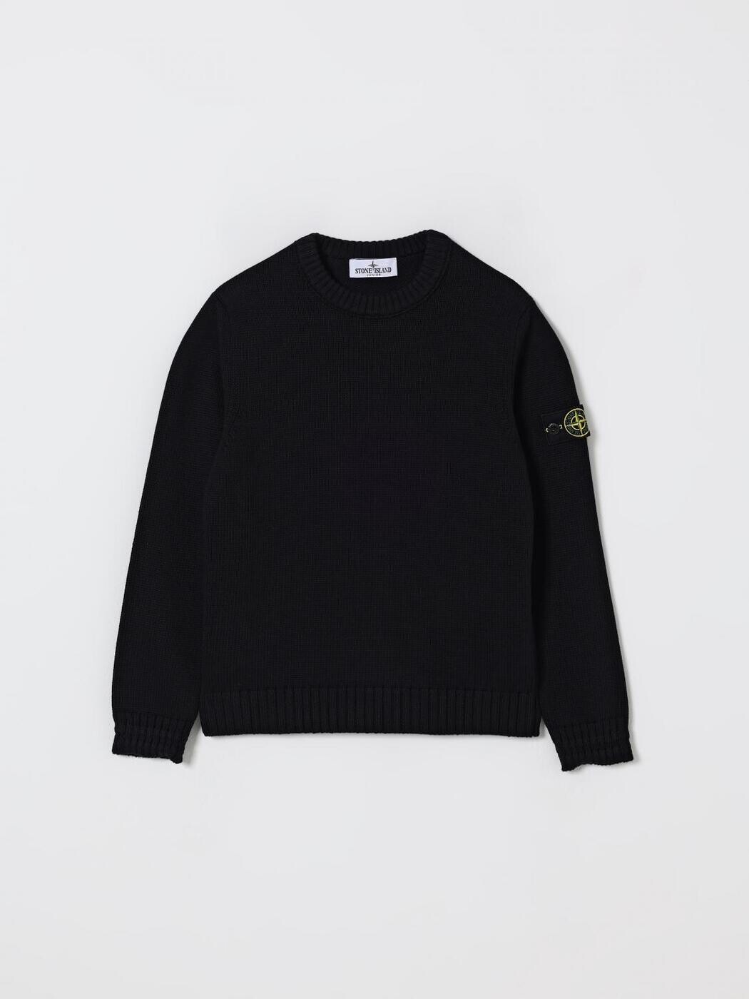 石ころ 島 STONE ISLAND JUNIOR クルーネックジャンパー 編み物お召しもの ボーイズ Crew neck jumpers 5100019S01A2 関税 貨物輸送無料 2025AW gi