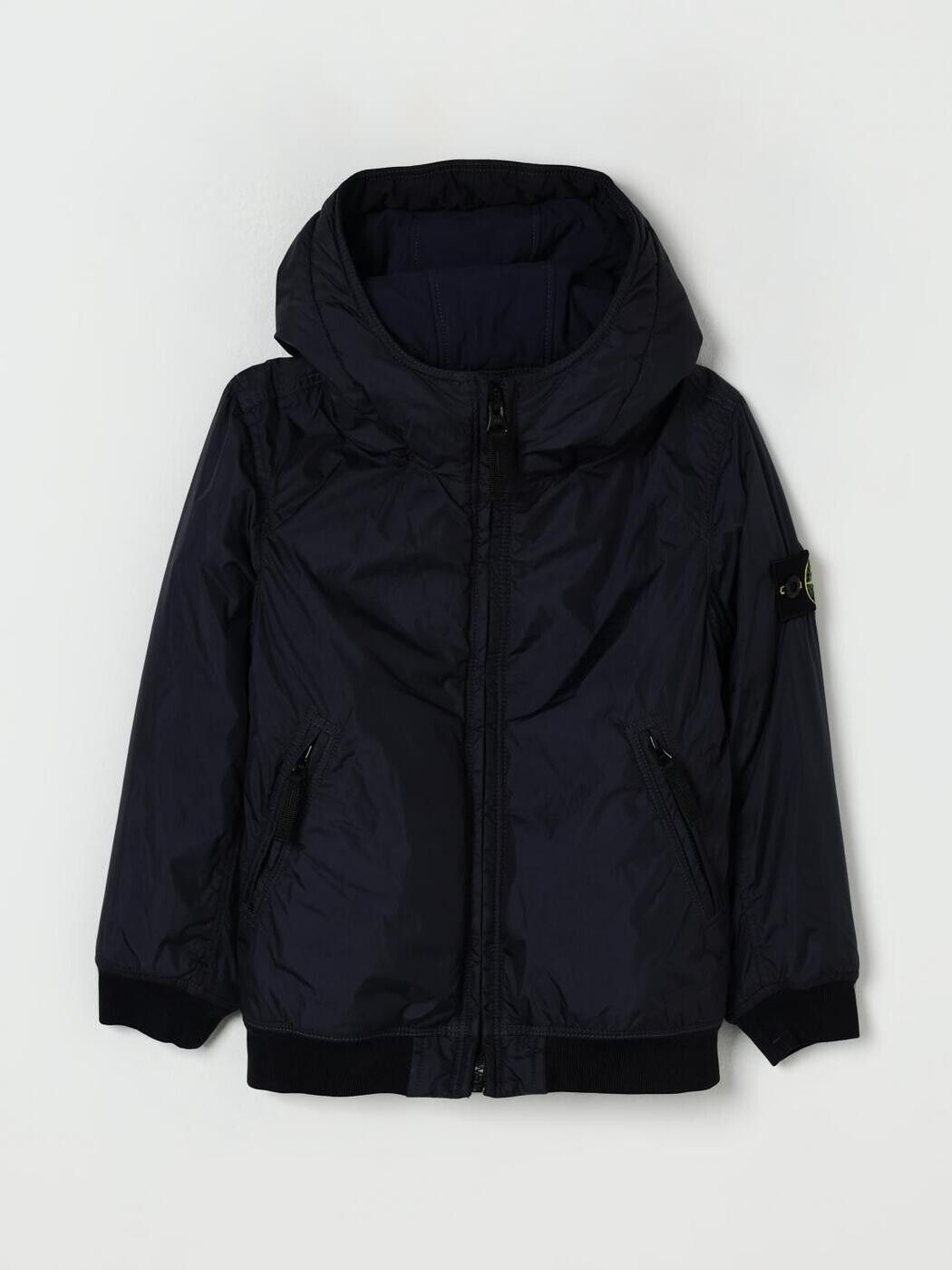石ころ 島 STONE ISLAND JUNIOR ボンバージャケット 上衣 ボーイズ 米国海軍 Bomber jackets 4100012S0199 関税 貨物輸送無料 2025AW gi