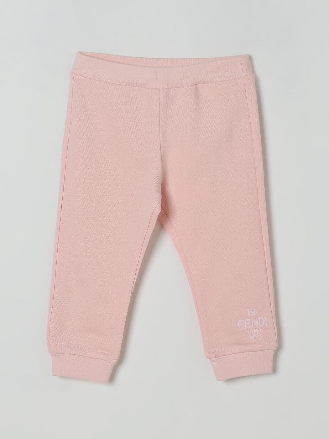 フェンディ FENDI ズボン ズボン下 ベビーユニセックス さくら色 Pants BUF2505V0 関税 貨物輸送無料 2025AW gi