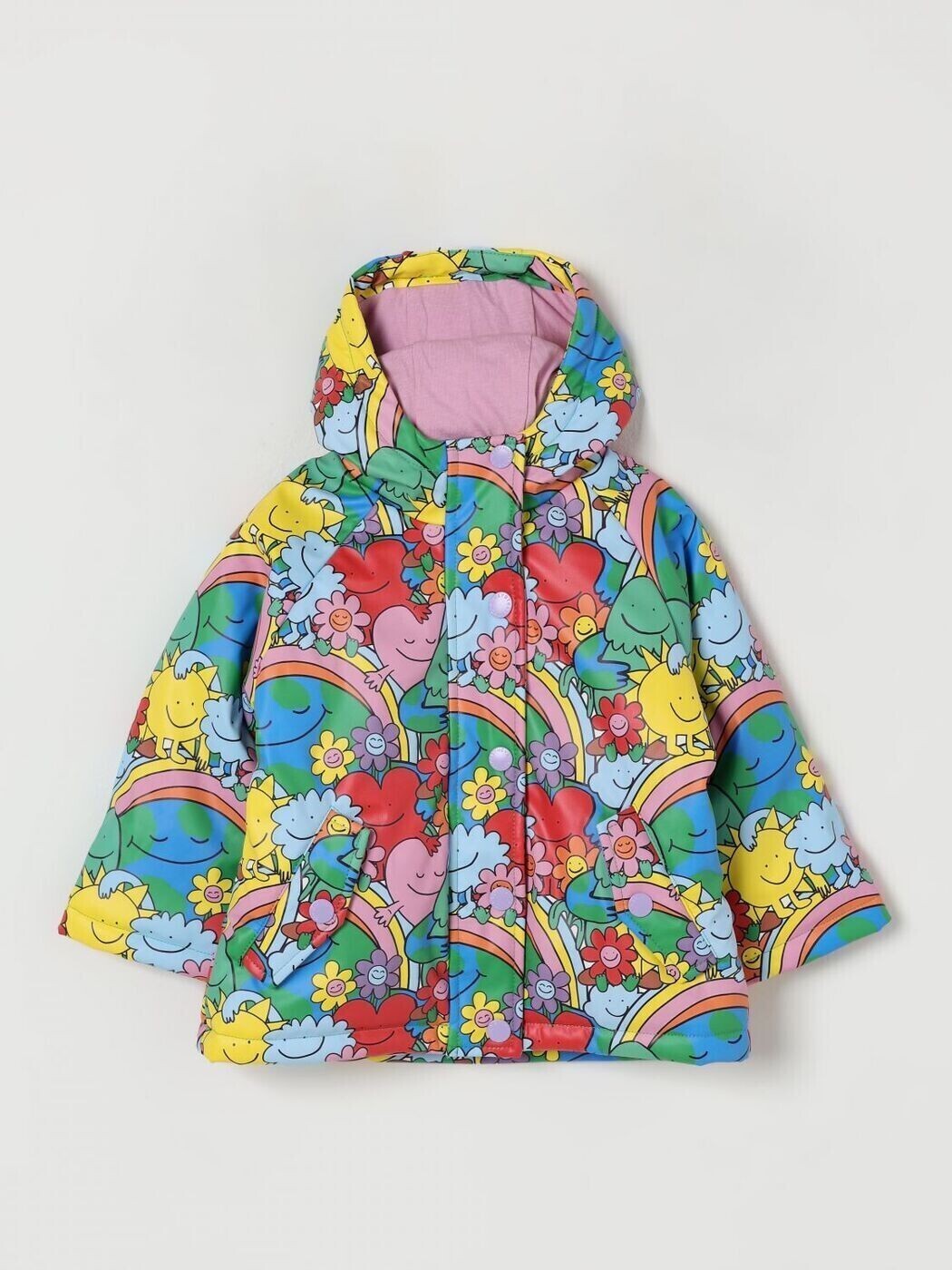 中心柱 ポールマッカートニー キッズ STELLA MCCARTNEY KIDS 厚地の外套 ベビーユニセックス マルチ色合い Coats TX2007Z3227 関税 貨物輸送無料 2025AW gi