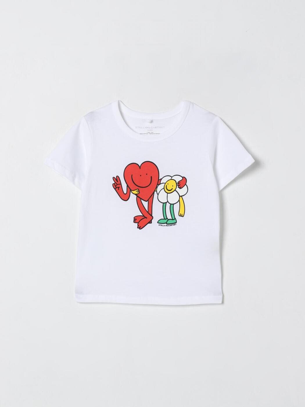 ステラマッカートニー STELLA MCCARTNEY ロング捩りプルオーバー プルオーバー ガールズ 白いこと Long sleeve t-shirts TX8A41Z0434 関税 貨物輸送無料 2025AW gi