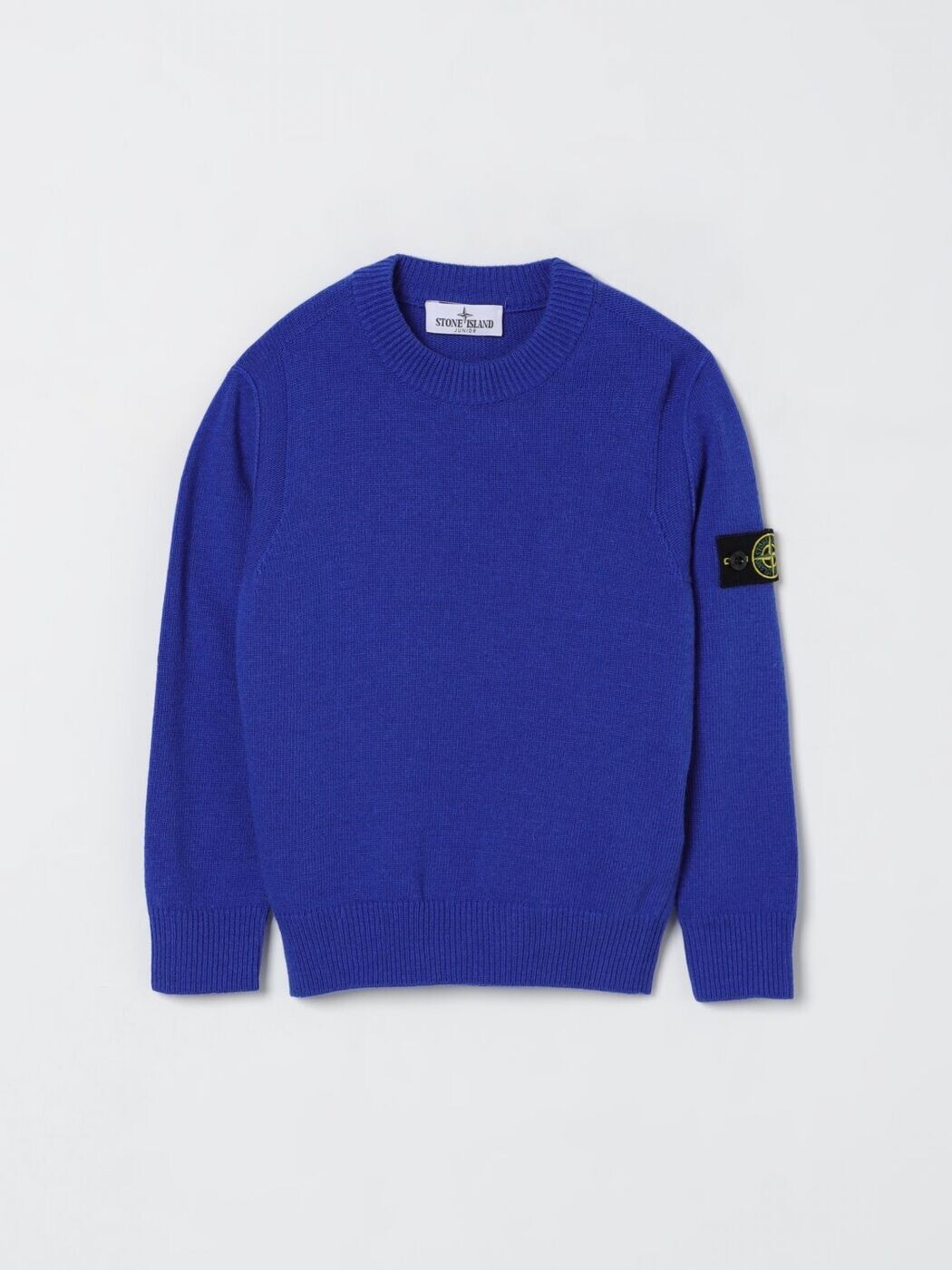 石ころ 島 STONE ISLAND JUNIOR クルーネックジャンパー 編み物お召しもの ボーイズ Crew neck jumpers 5100002S00M1 関税 貨物輸送無料 2025AW gi ニット・セーター-キッズファッション