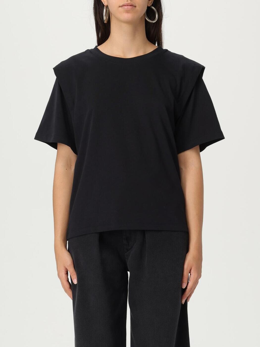 イザベル マラン エトワール ISABEL MARANT ETOILE ポロシャツ Tシャツ レディース ブラック T-shirts and polo shirts TS0041FAA1N41I Black 関税 送料無料 2026SS gi｜BRANDSHOP「il Tesoro」