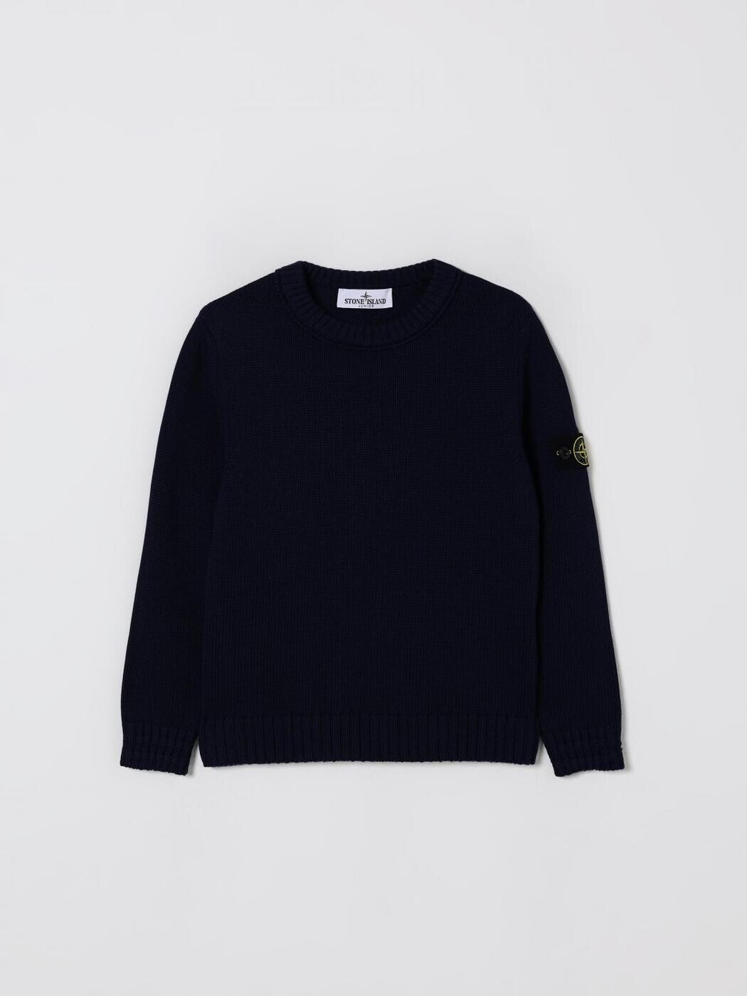 石ころ 島 STONE ISLAND JUNIOR クルーネックジャンパー 編み物お召しもの ボーイズ 米国海軍 Crew neck jumpers 5100019S01A2 関税 貨物輸送無料 2025AW gi