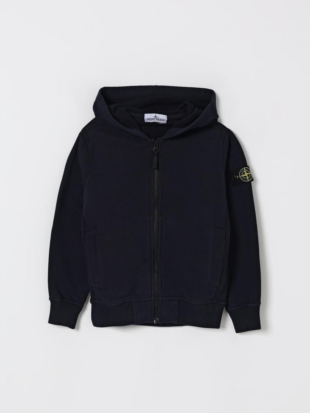 石ころ 島 STONE ISLAND JUNIOR クルーネックジャンパー 編み物お召しもの ボーイズ 青色 Crew neck jumpers 6100003S0A20 関税 貨物輸送無料 2025AW gi