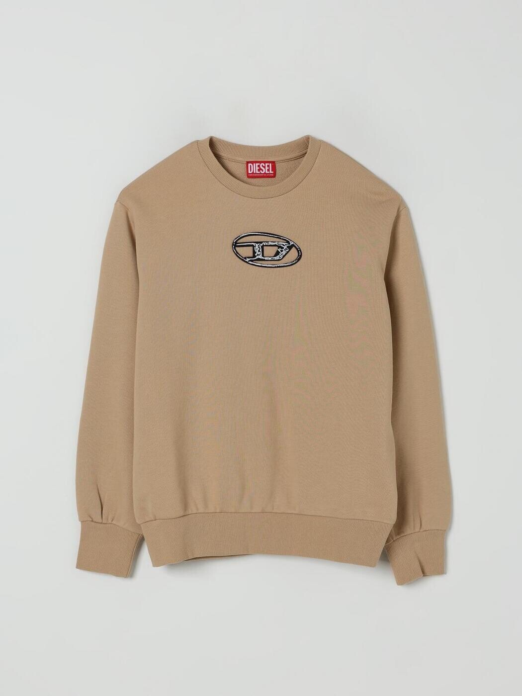 ディーゼル DIESEL クルーネックジャンパー ニットウェア ボーイズ ベージュ Crew neck jumpers J02486KYAQK 関税 送料無料 2025AW gi