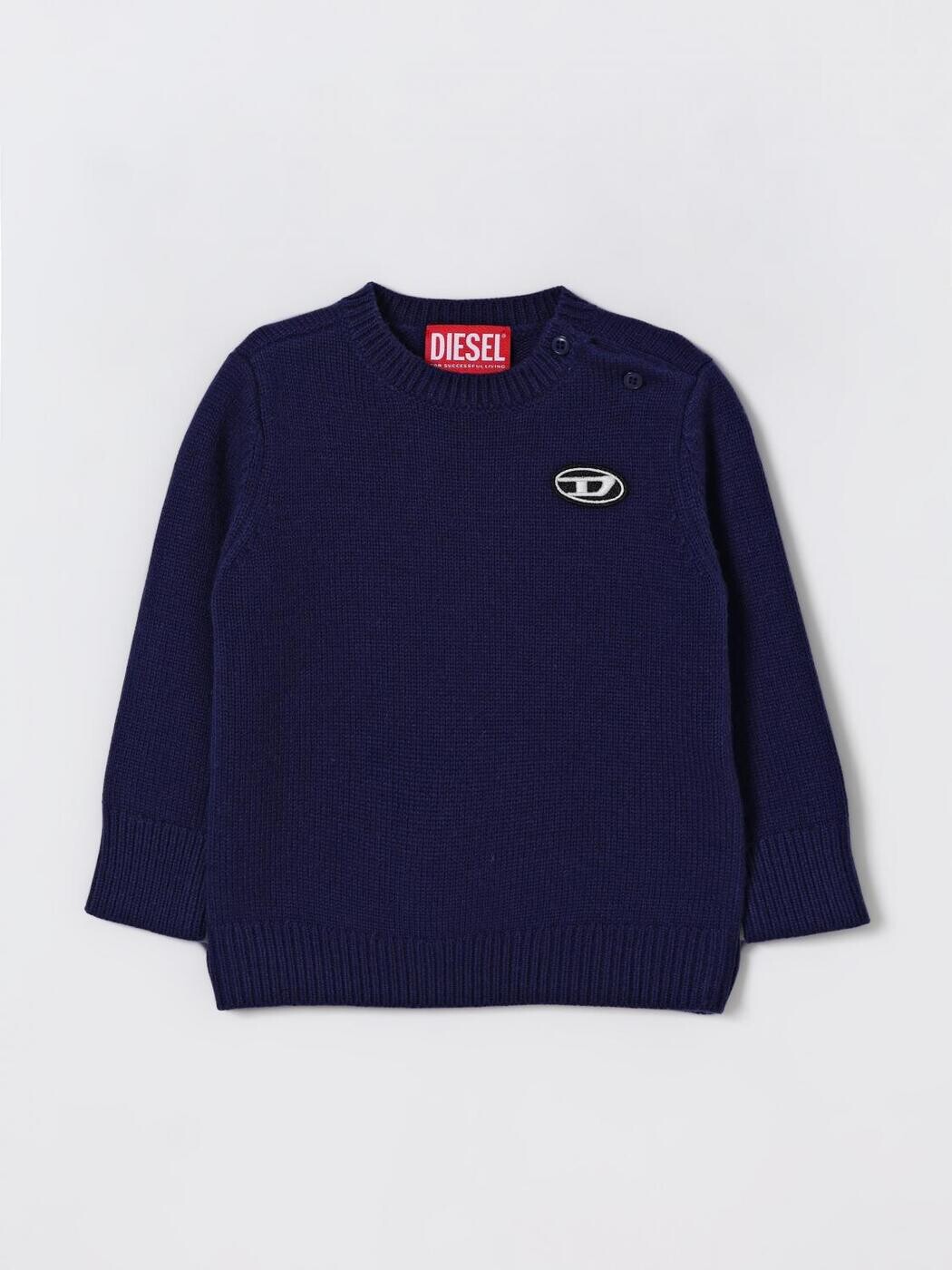 ディーゼル DIESEL Tシャツ トップス ベビーユニセックス ネイビー T-shirt K00685KYAYX Navy 関税 送料無料 2025AW gi|BRANDSHOP「il Tesoro」
