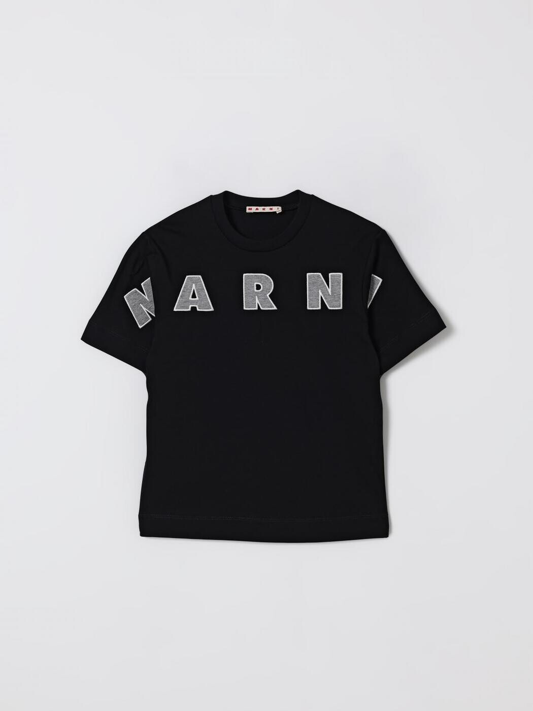 マルニ MARNI ロングスリーブTシャツ Tシャツ ボーイズ ブラック Long sleeve t-shirts M01265M00RF Black 関税 送料無料 2025AW gi｜BRANDSHOP「il Tesoro」