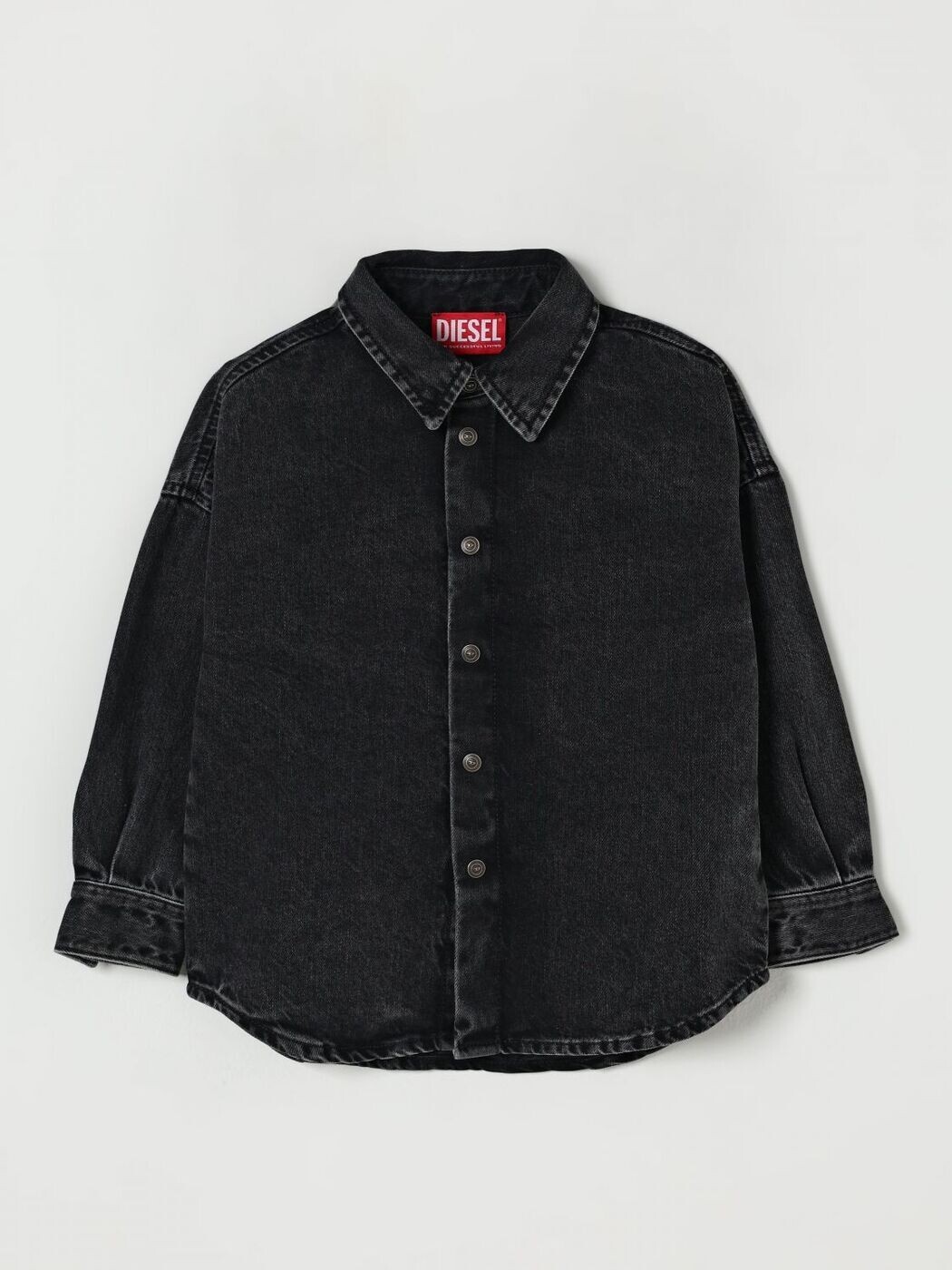 ディーゼル DIESEL ティーシャツ ボーイズ 黒いこと Casual shirts J02307KXBPT 関税 貨物輸送無料 2025AW gi