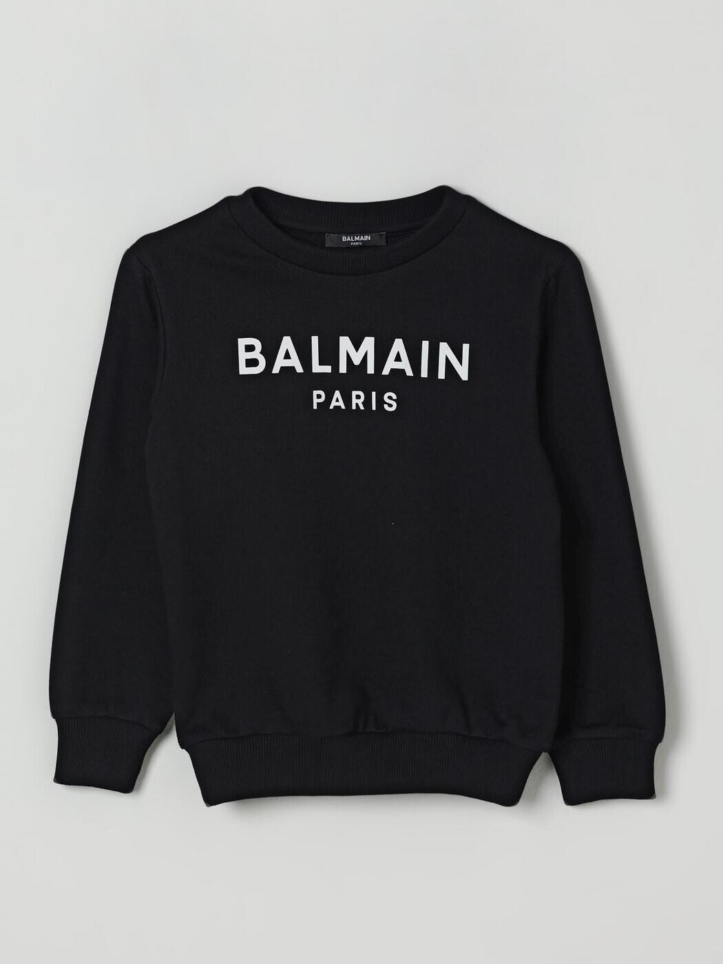 バルマン BALMAIN クルーネックジャンパー 編み物お召しもの ボーイズ 黒いこと Crew neck jumpers BX4P10Z3183 関税 貨物輸送無料 2025AW gi