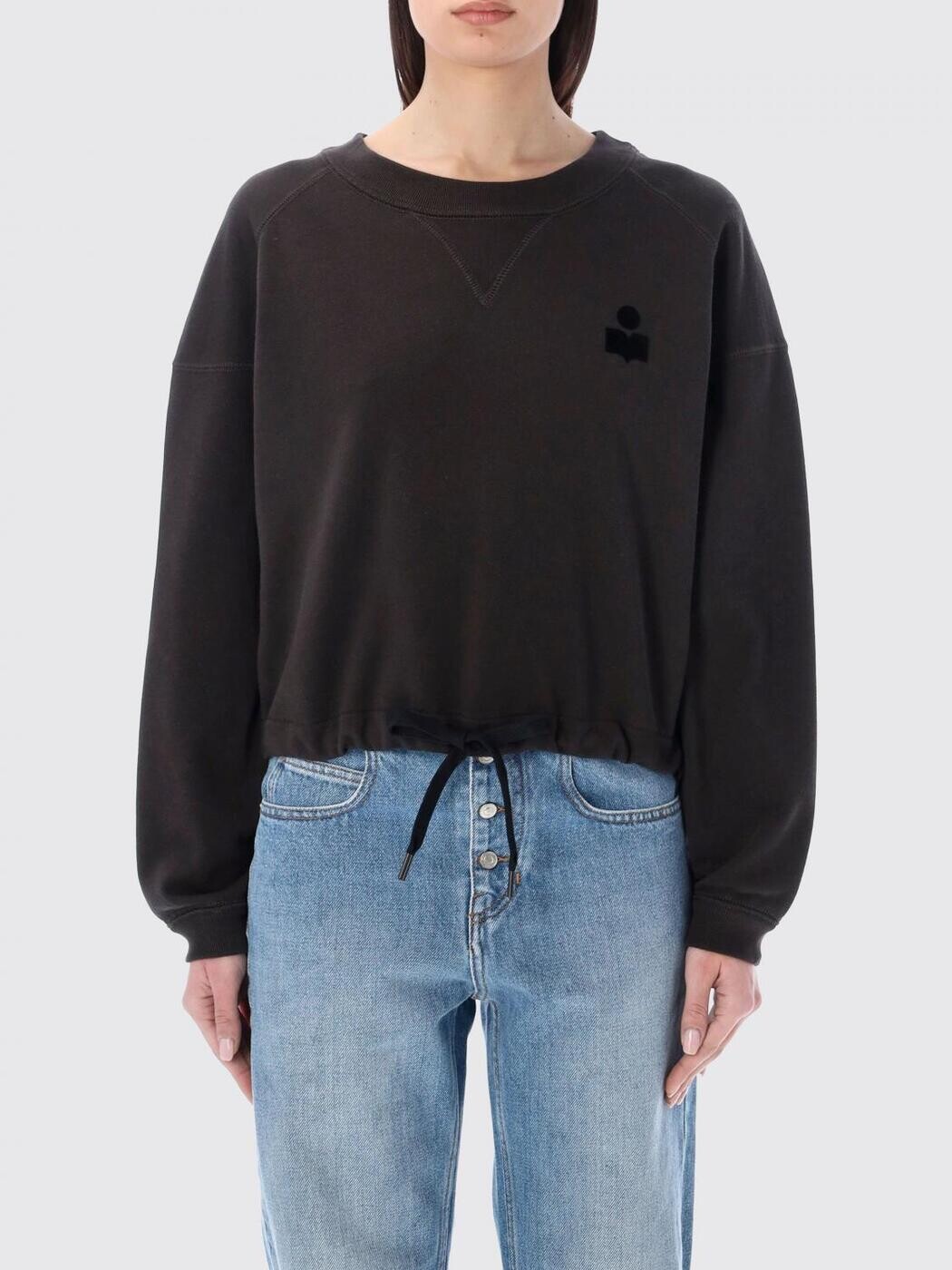 イザ呼びりん マラン はやりっ子 ISABEL MARANT ETOILE 調教師 レディース 黒いこと Sweatshirts SW0005FAA1M07E 関税 貨物輸送無料 2025AW gi