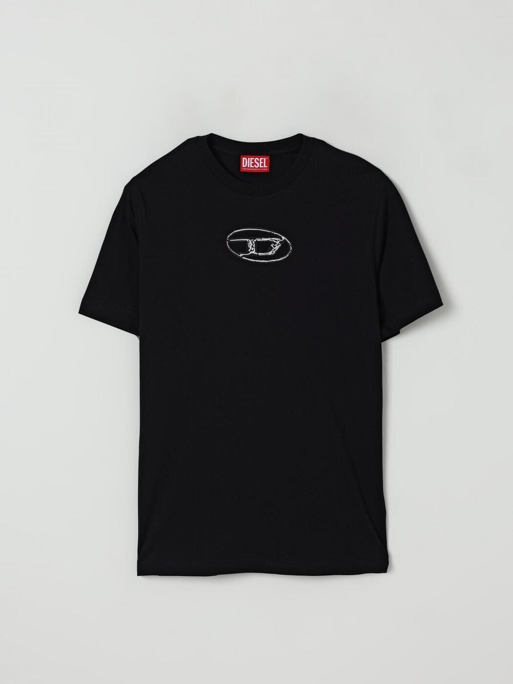 ディーゼル DIESEL ロング捩りプルオーバー プルオーバー ボーイズ 黒いこと Long sleeve t-shirts J02471KYAUN 関税 貨物輸送無料 2025AW gi