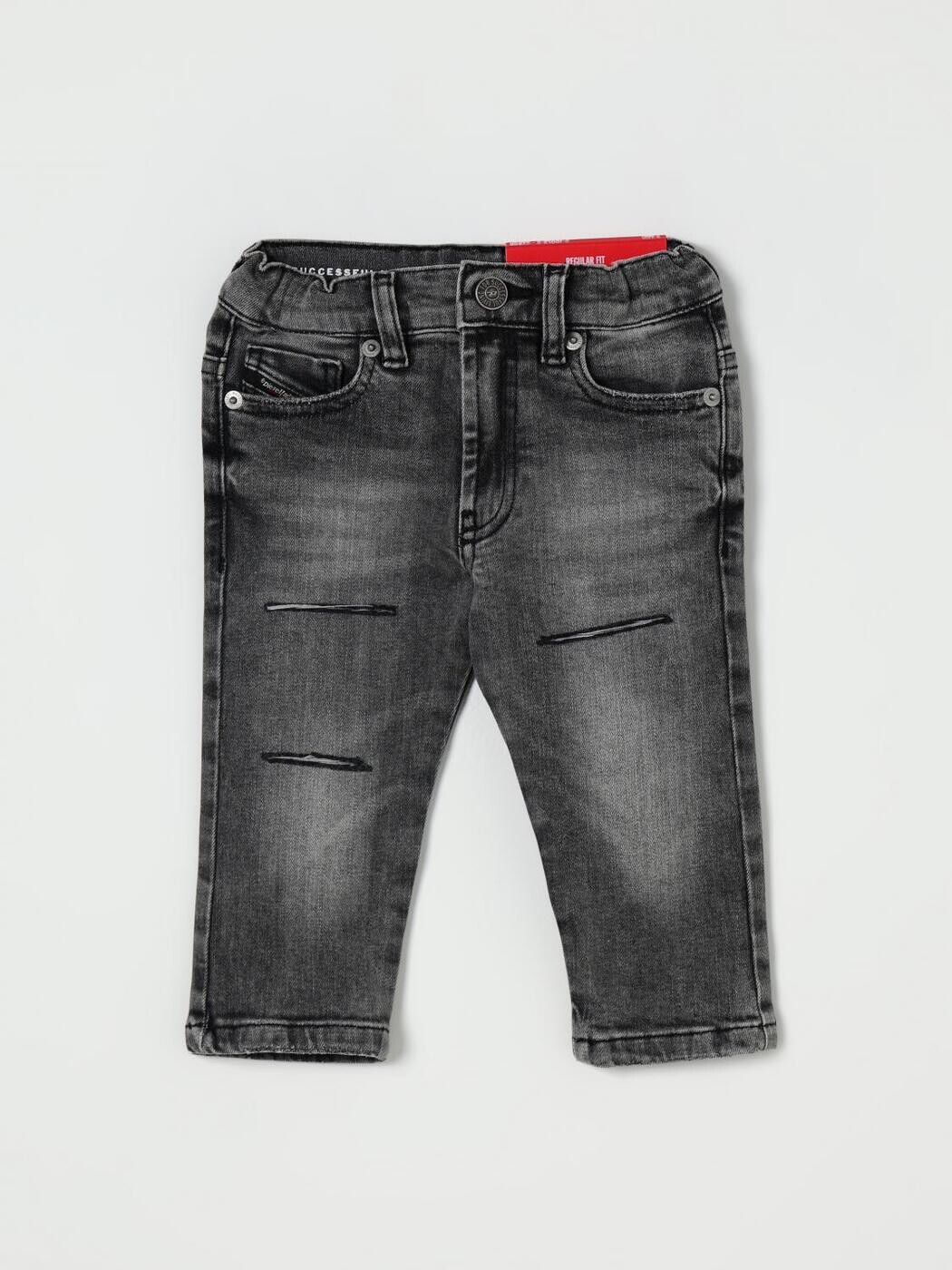 ディーゼル DIESEL ズボン ズボン下 ベビーユニセックス 黒いこと Pants K00238KXBQR 関税 貨物輸送無料 2025AW gi