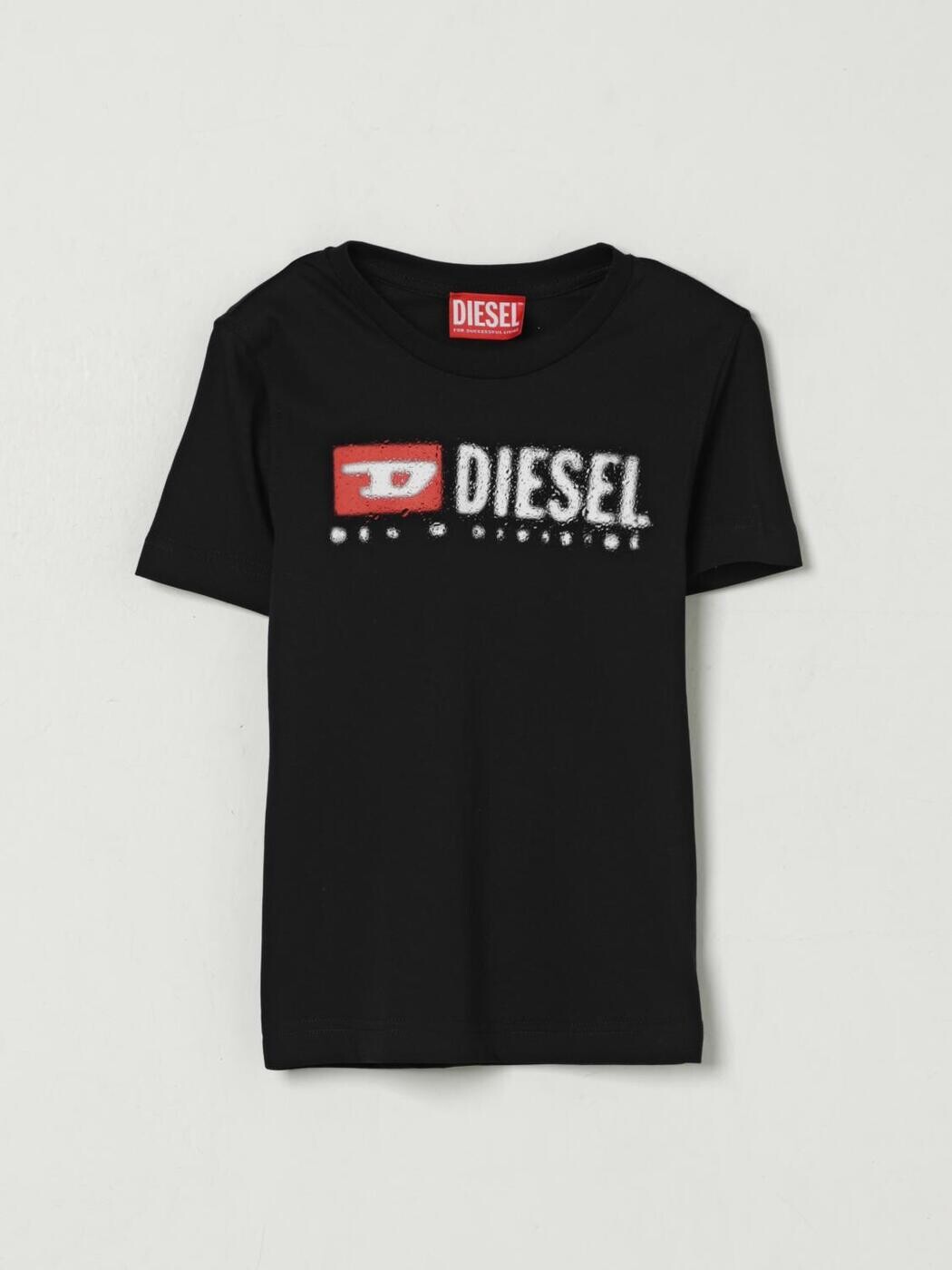 ディーゼル DIESEL ロング捩りプルオーバー プルオーバー ボーイズ 黒いこと Long sleeve t-shirts J0247500YI9 関税 貨物輸送無料 2026SS gi