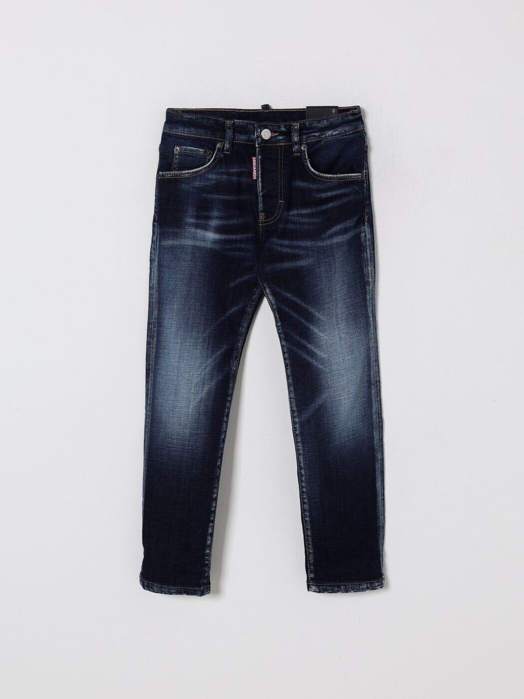 ディースクエアード DSQUARED2 レギュラーフィットジーンズ ジーンズ ボーイズ 青碧 Regular fit jeans DQ0731D0AES 関税 貨物輸送無料 2025AW gi